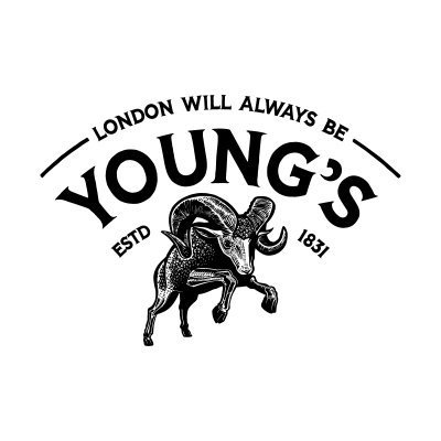 The logo of Young's, a client of Rob Pinney Studio