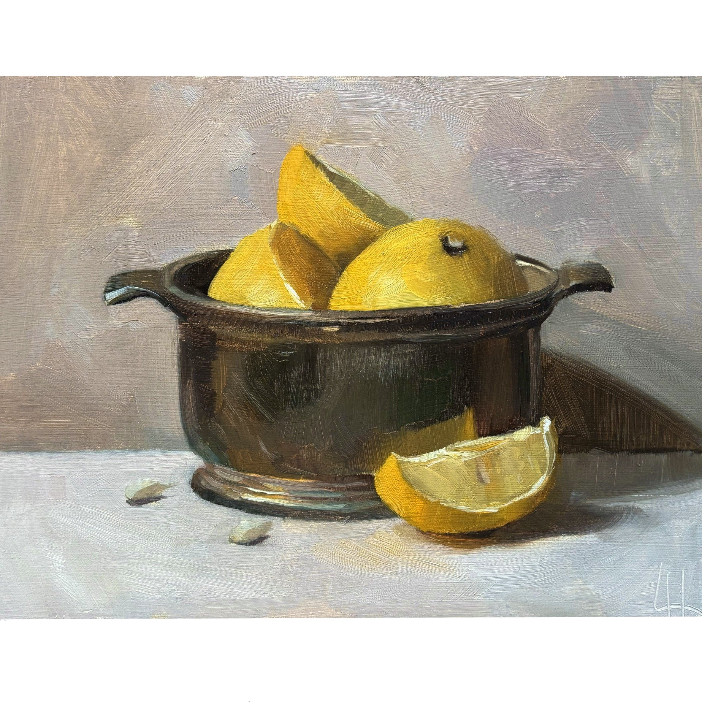 Cut lemons