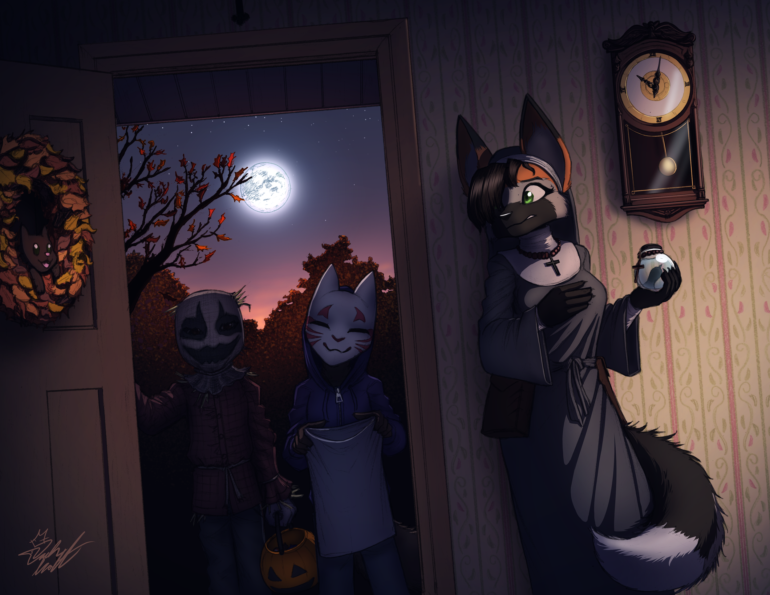 Sister Catherine experiences Halloween.png