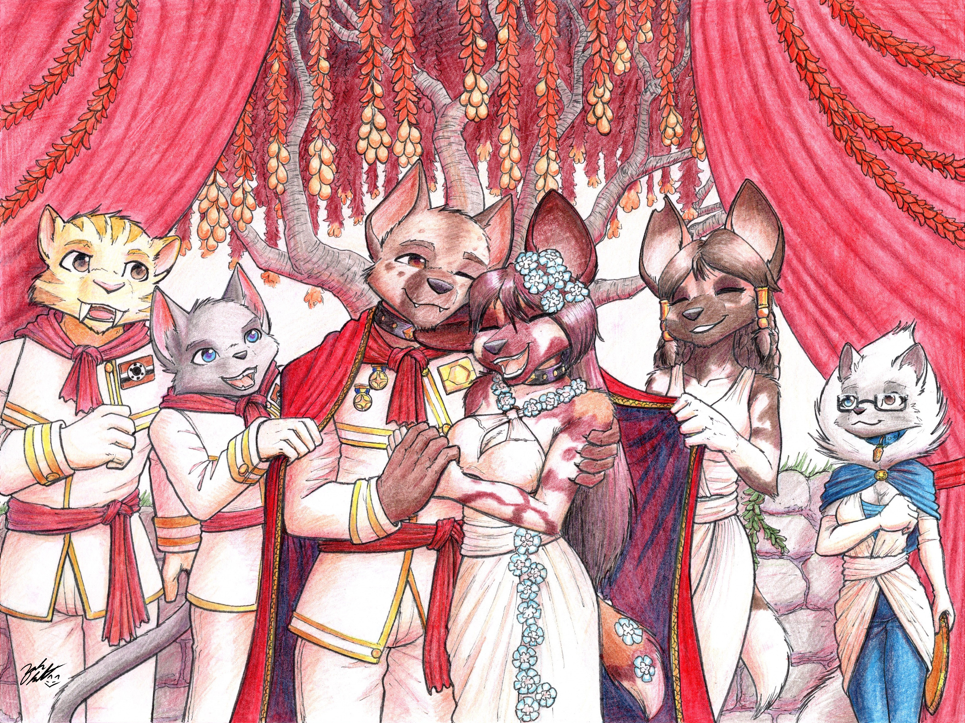 Original Art - Ferakin Wedding