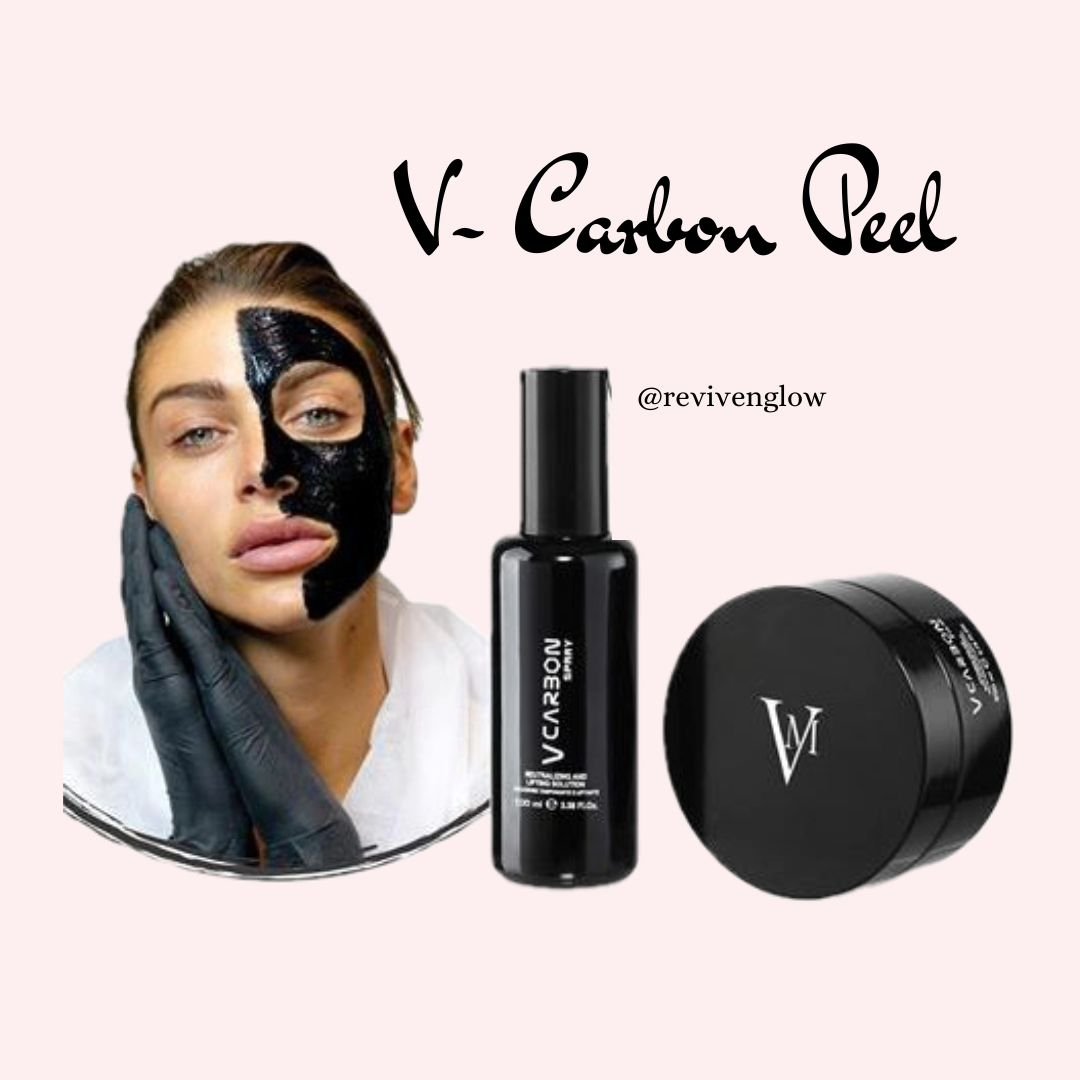 ⚫️ V-Carbon Peel ⚫️

⚫️ Detoxify and rejuvenate your skin with the V-Carbon Peel System.

⚫️ Brightens and resurfaces ☀️
⚫️ Purifies and detoxifies 🌿
⚫️ Stimulates collagen production 💪
⚫️ Improves skin texture and pore size 🧖&zwj;♀️

⚫️ This trea