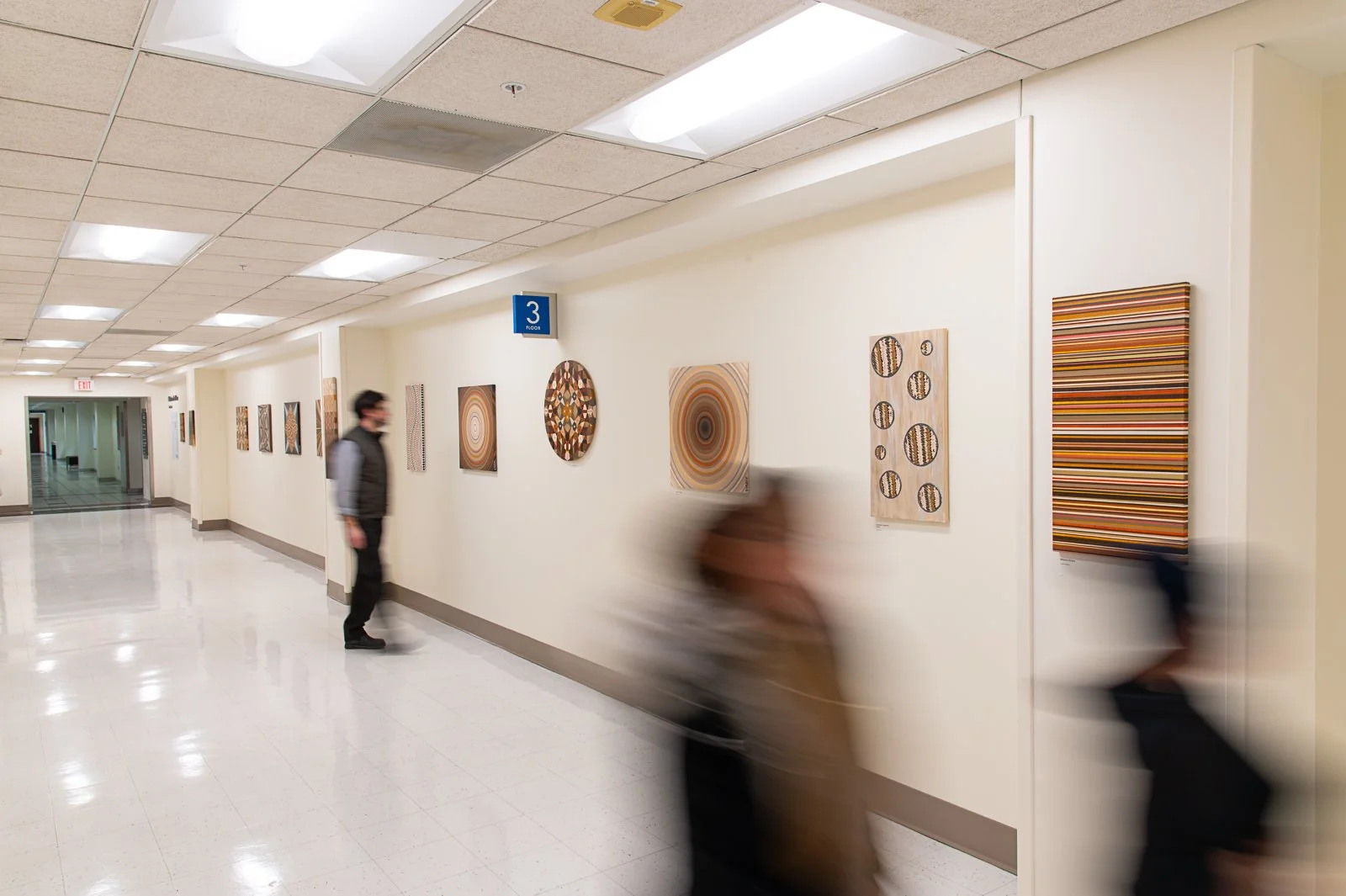 Interacting with  the Complexions Exhibit, Winter 2025-26 (photo by James Shambu)