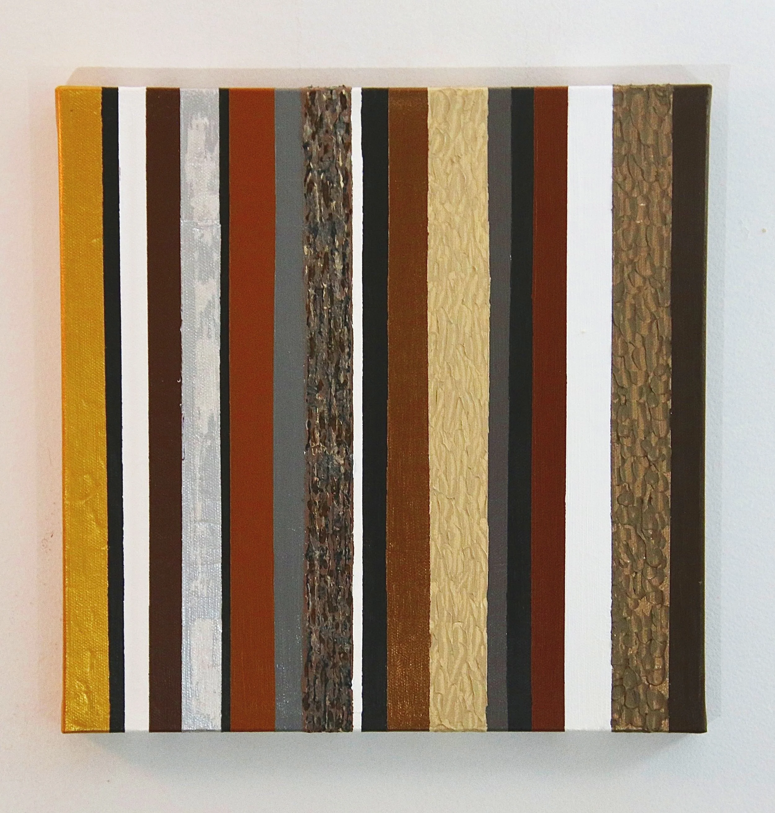 "An Exploration of Bark," 7/2020, 12 in x 12 in.