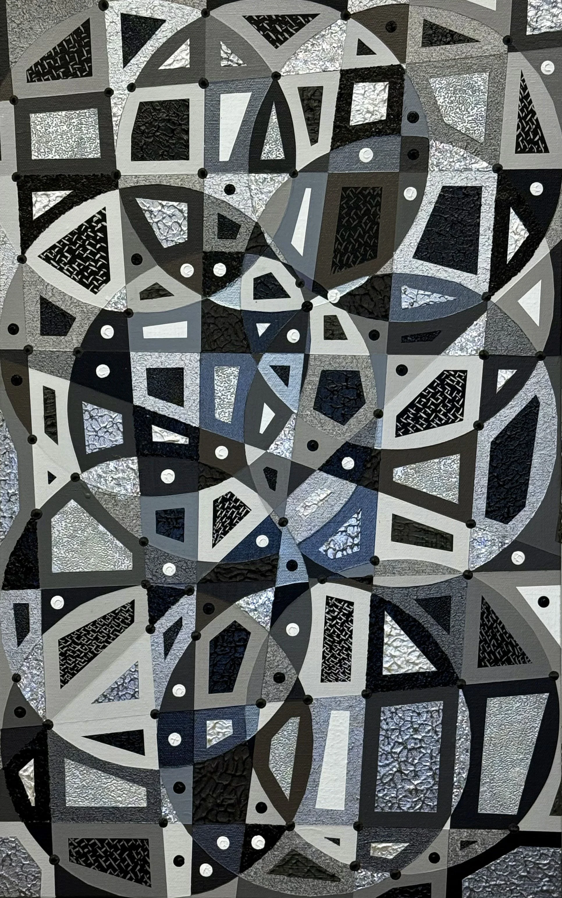 "Controlled Chaos," 12/2025, 13 in x 21 in. 