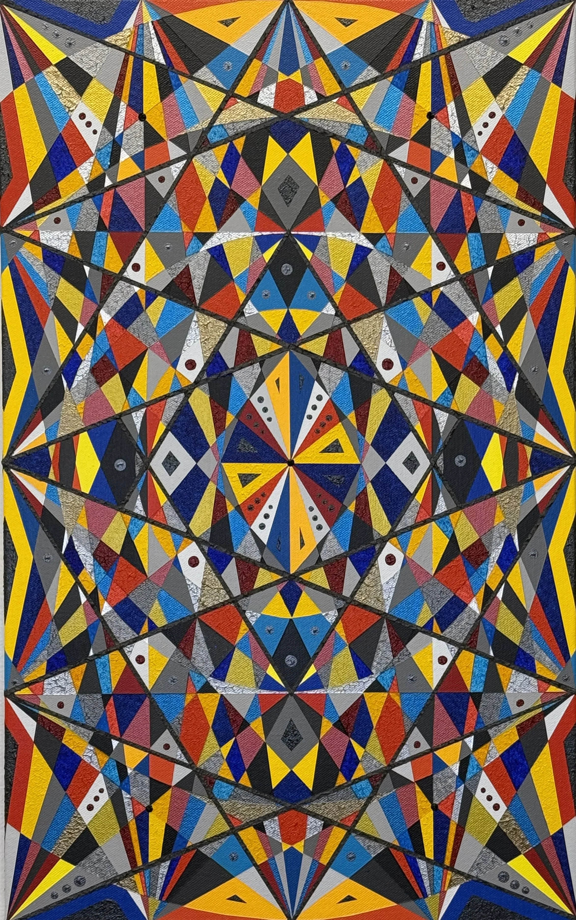"Geometric Compliance," 4/2026, 13 in x 21 in