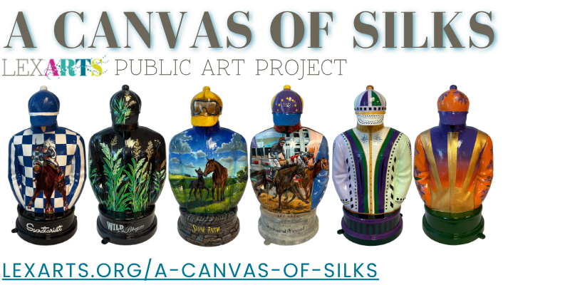 "Canvas of Silks" Flyer (Javier is second from right), Lexington KY 2026