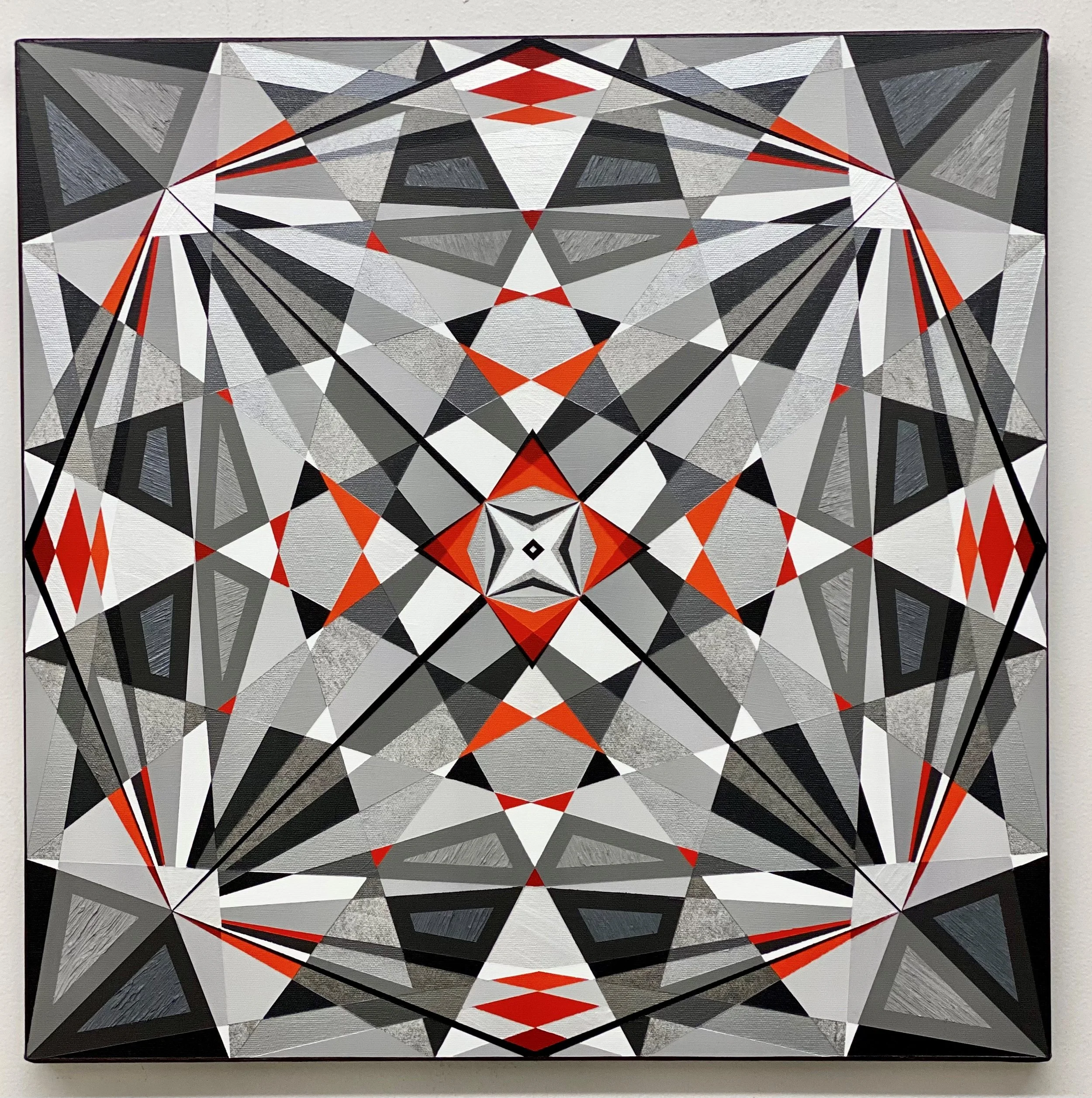 "LLS Deconstructed," 3/23, 20 in x 20 in. 