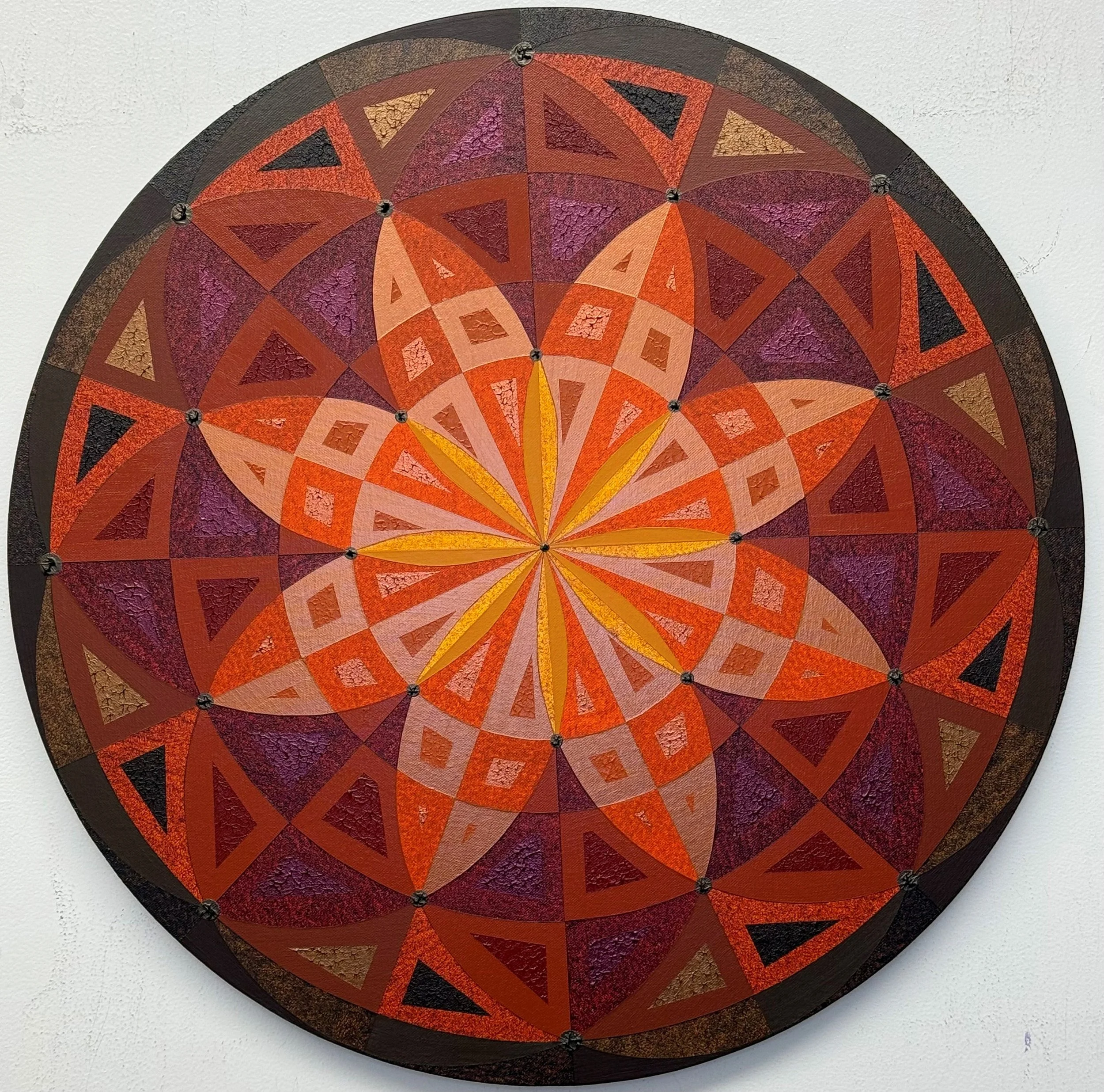 "Fall Tondo," 10/2026, 24 in circle