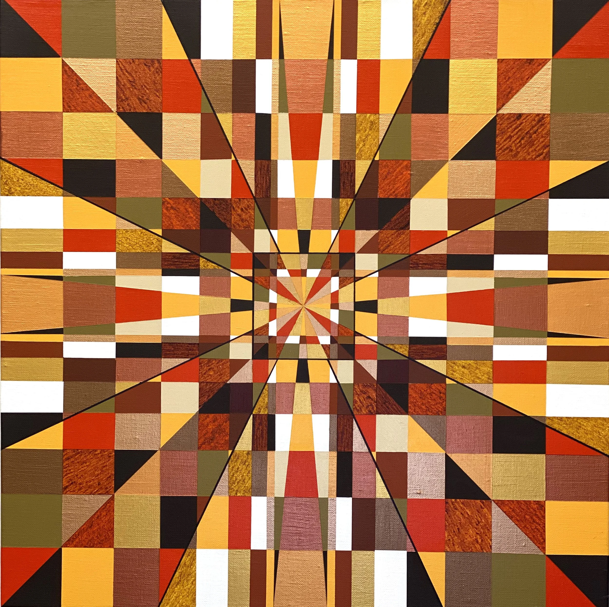 "Depth Perception," 2/2021, 20 in x 20 in. 