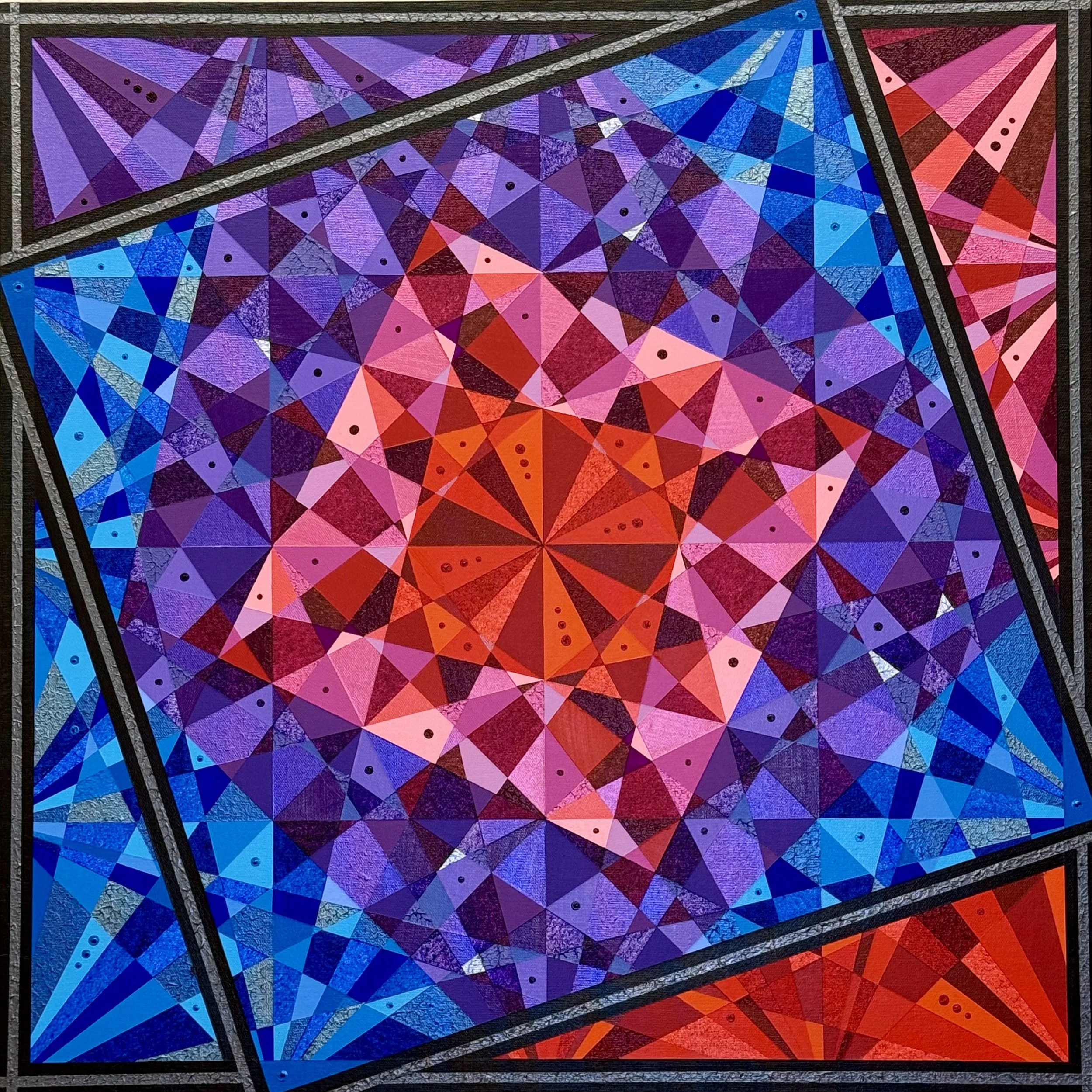 "Intergalactic," 1/26, 24 in x 24 in. 