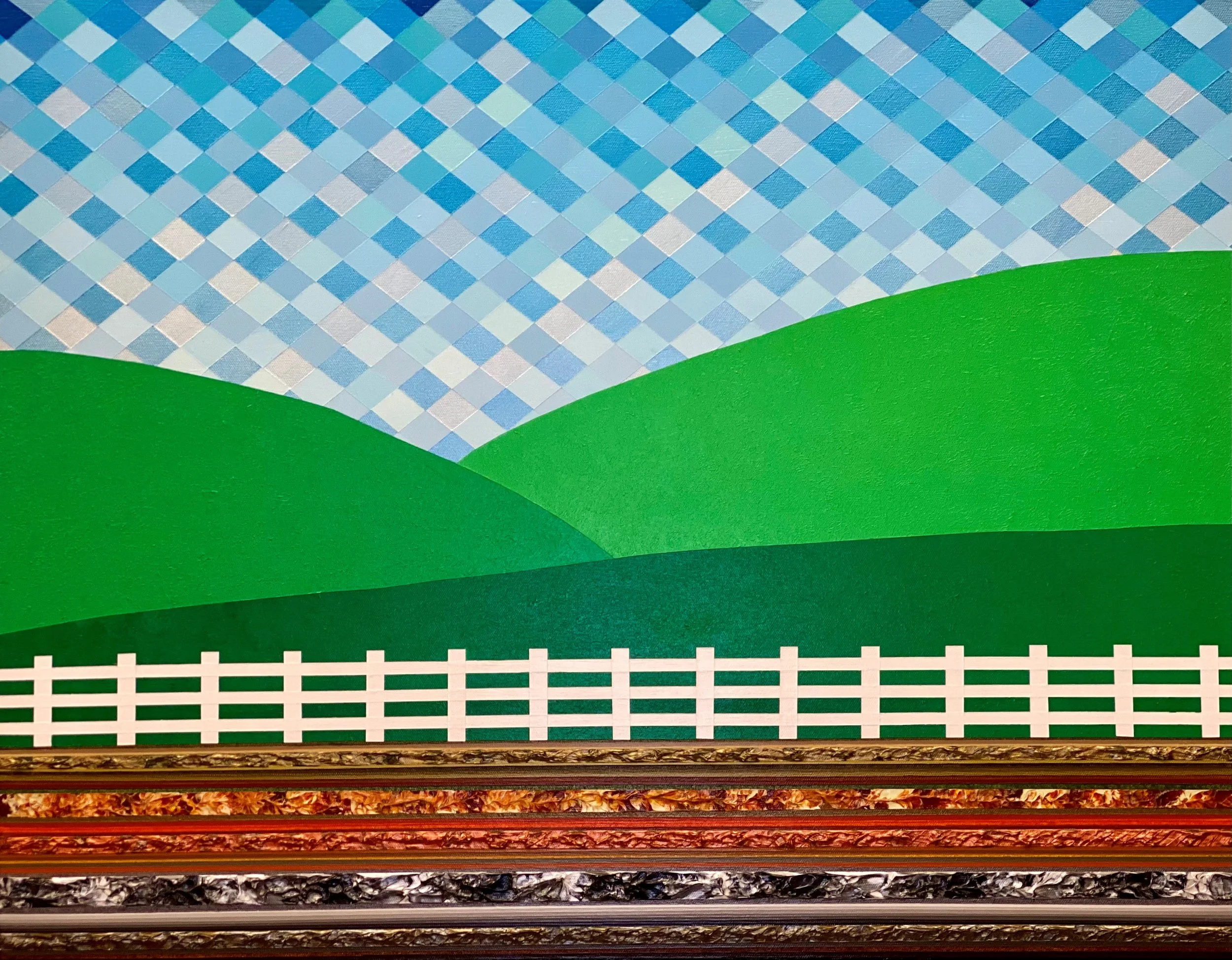 "Bluegrass Landscape" 1/2024, 22 in x 28 in 