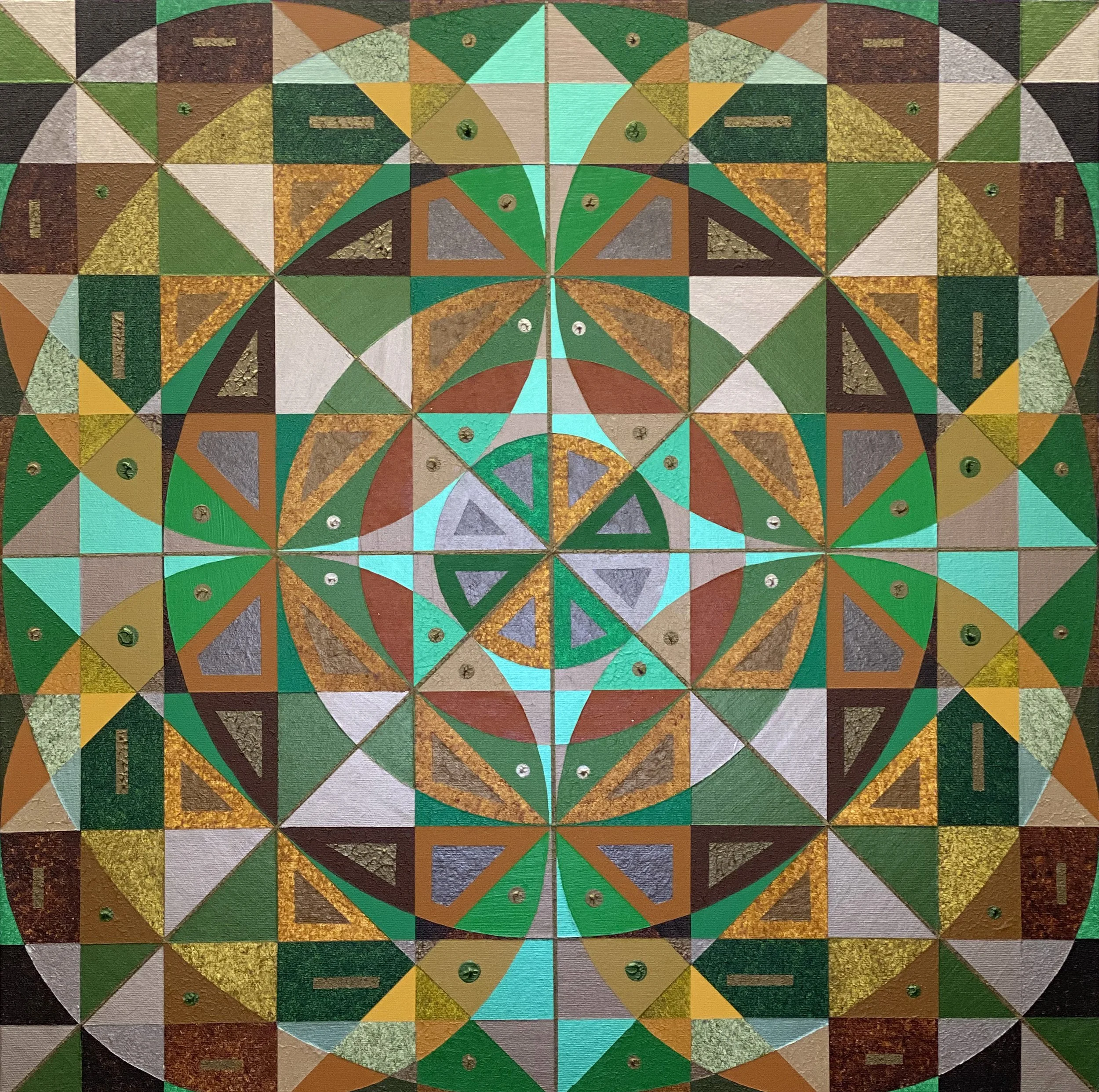 "Terra Firma," 1/25, 22 in x 22 in. 