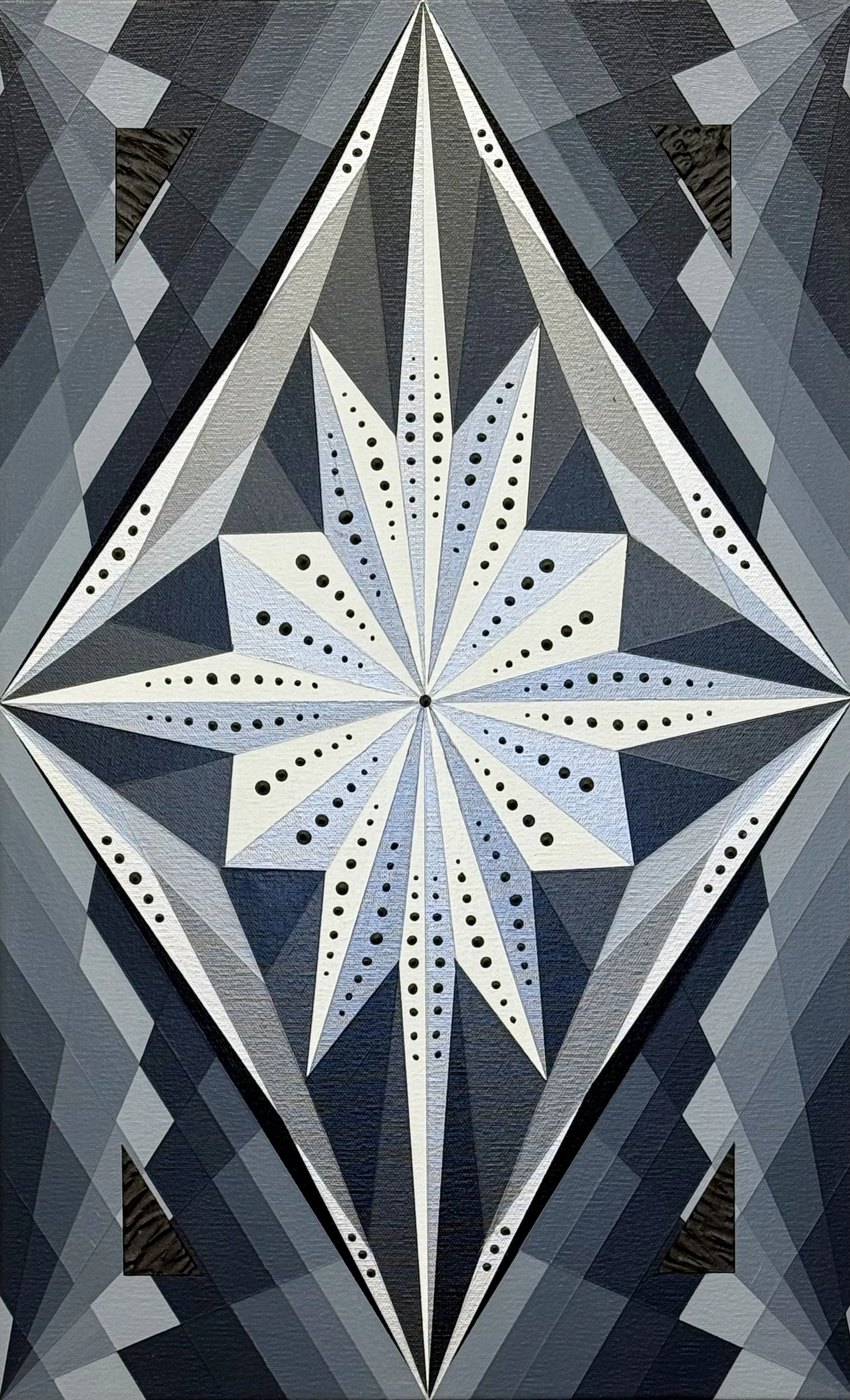 "Cytokinesis," 8/2022 and rejuvenated 3/202613 in x 21 in. 