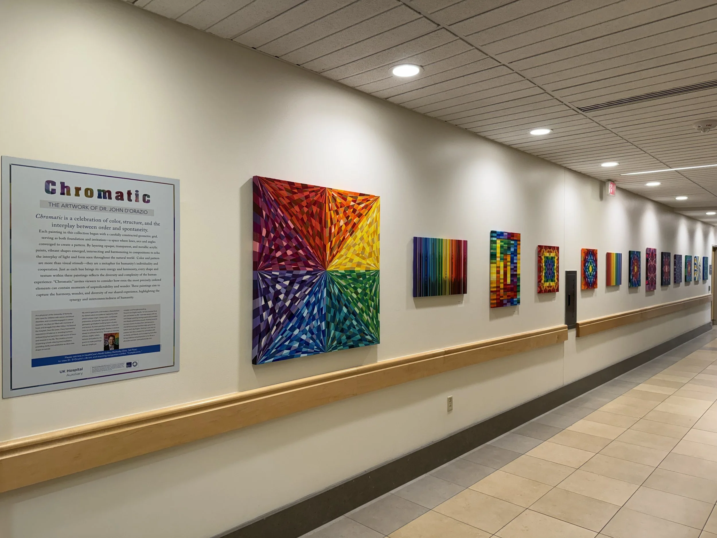 Chromatic Exhibition at UK HealthCare, Chapel Gallery, Winter 2025-26