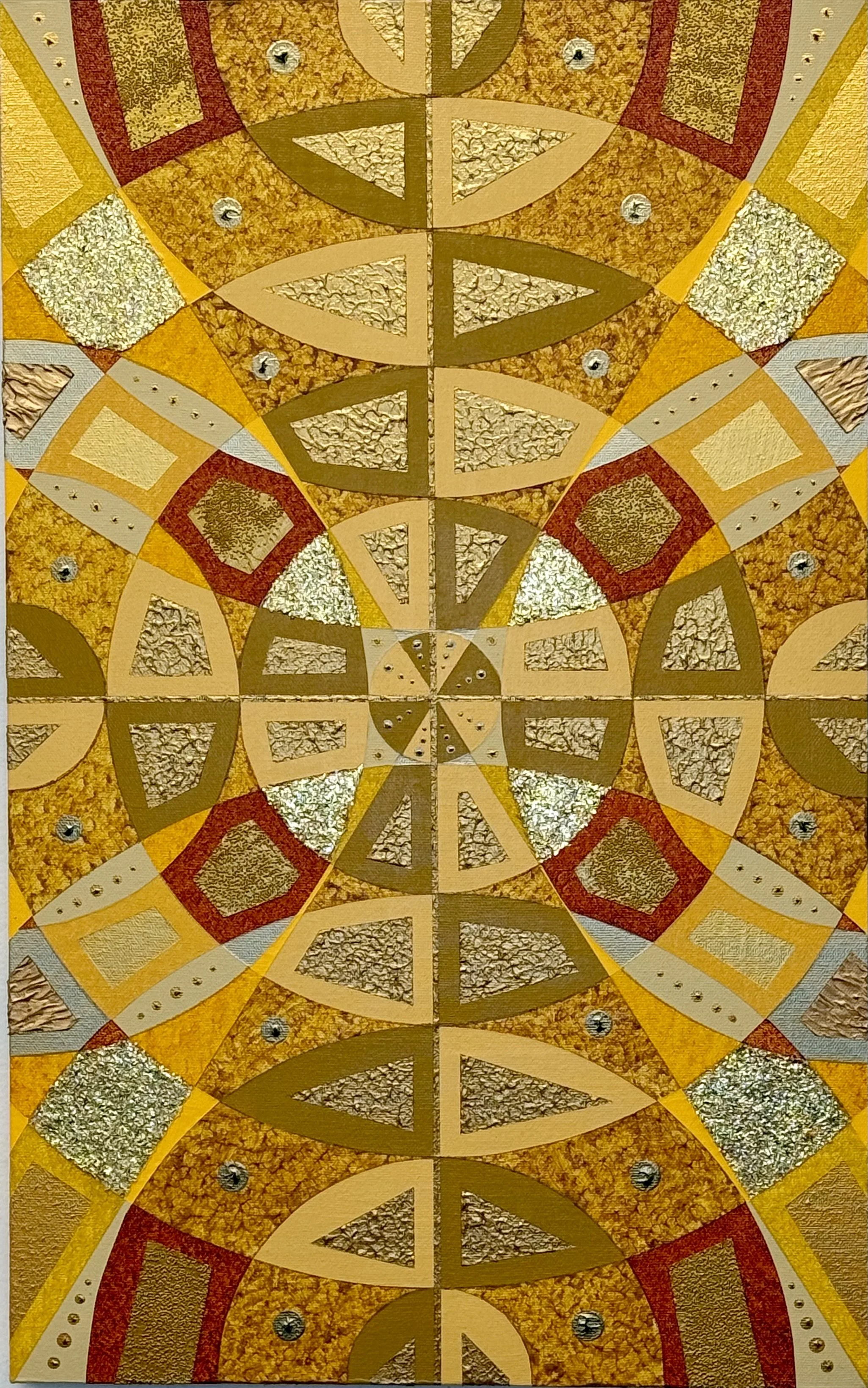 "Auric," 12/2025, 13 in x 21 in 