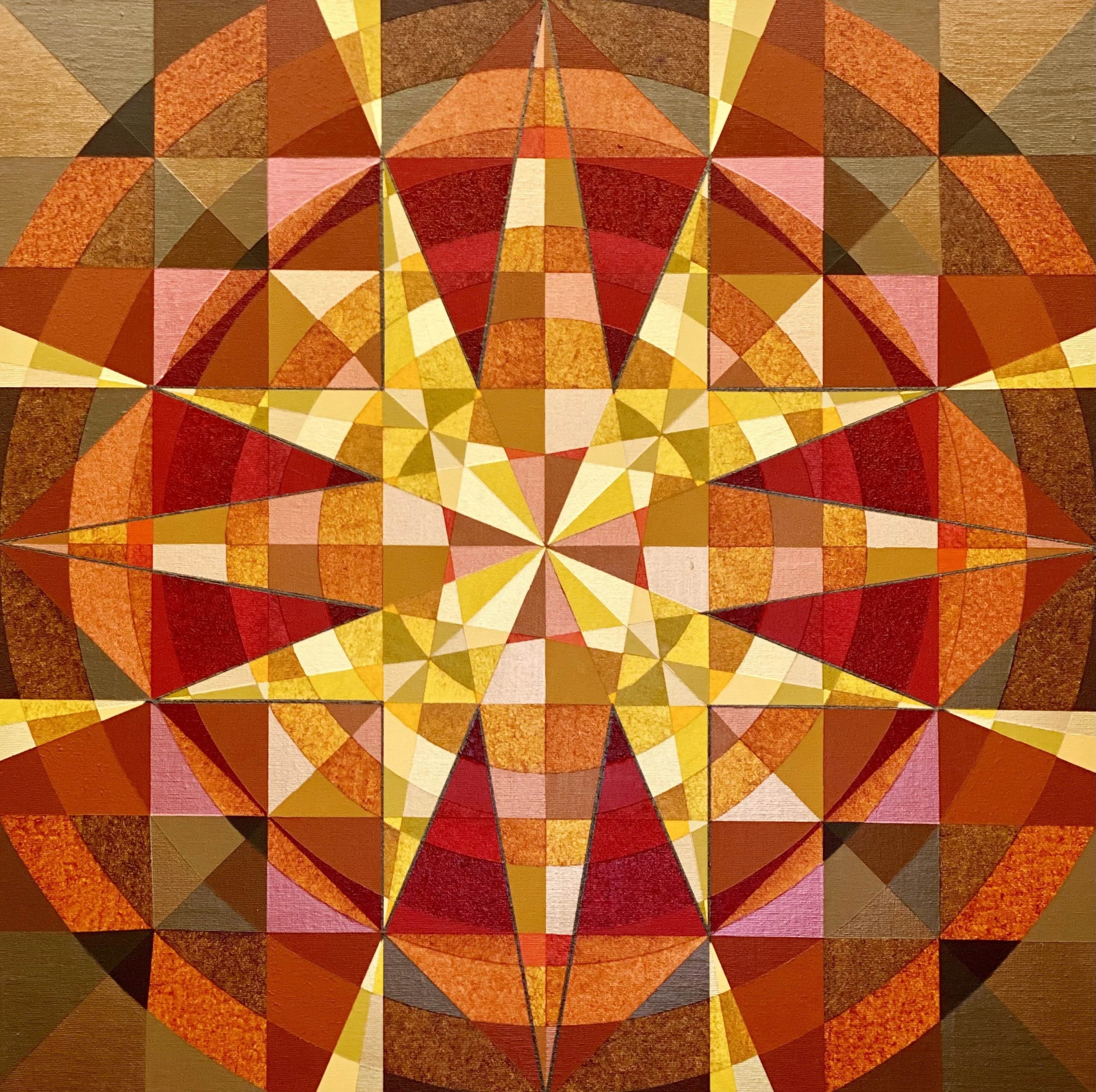 "Crusade," 11/2024, 22 in x 22 in