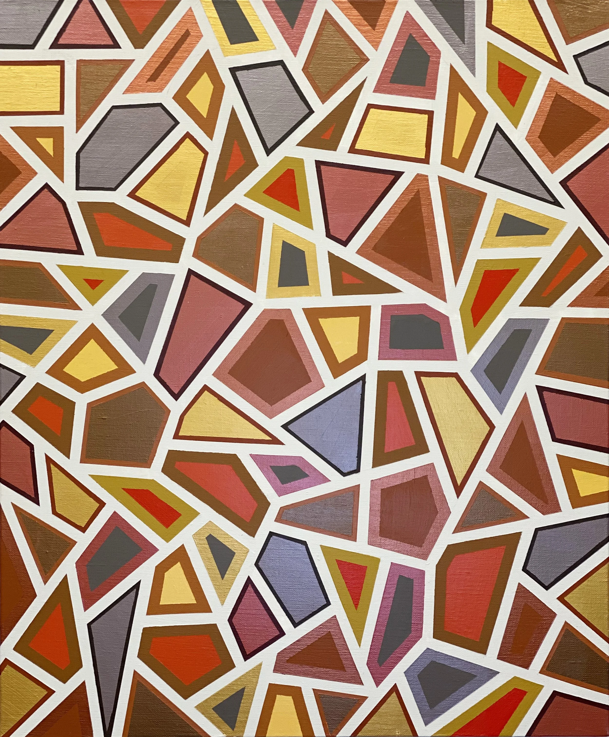 "Patchwork Giraffe," 5/2020, 20 in x 24 in.
