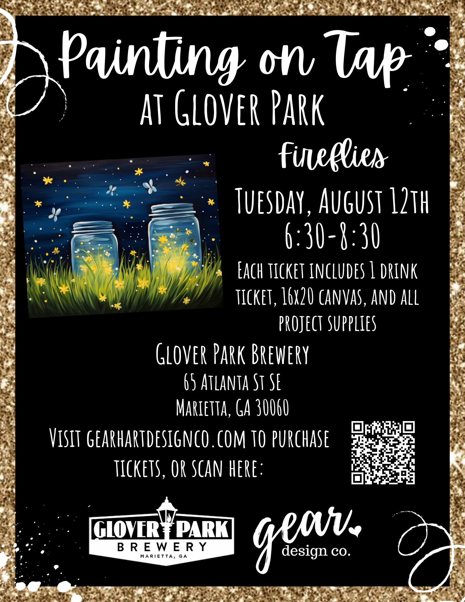 Join us for Paint N Sip, Industry Night and Pizza by Fusco’s Food Truck!!