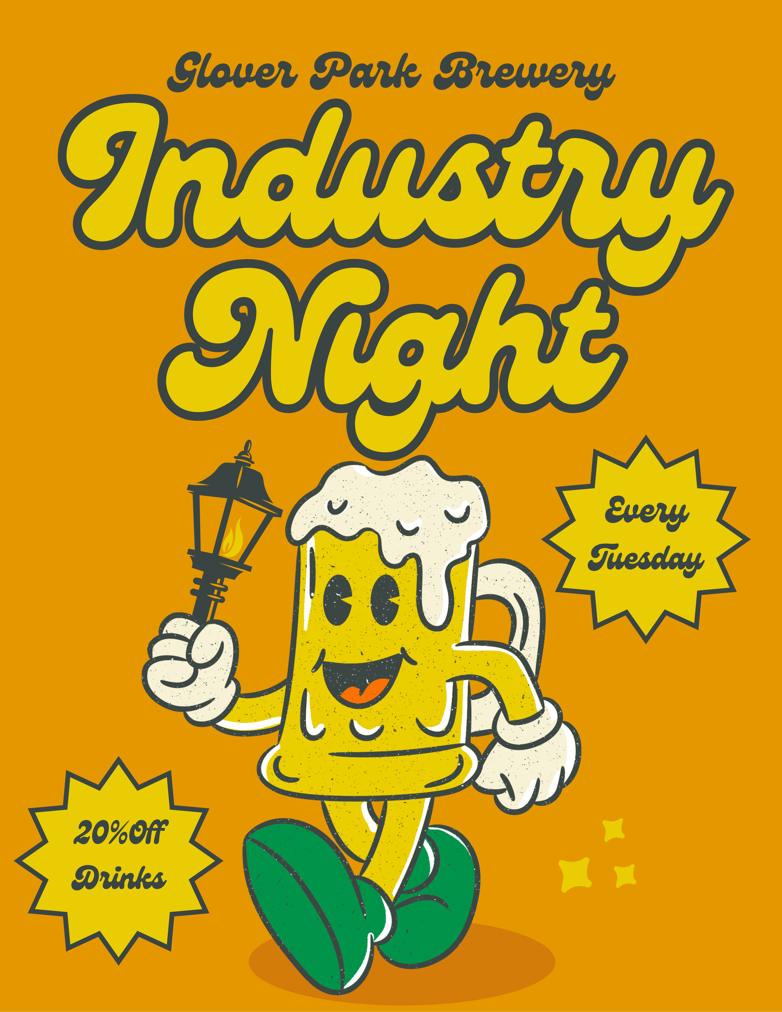 Join us for Industry Night and Pizza by Fusco's Food Truck