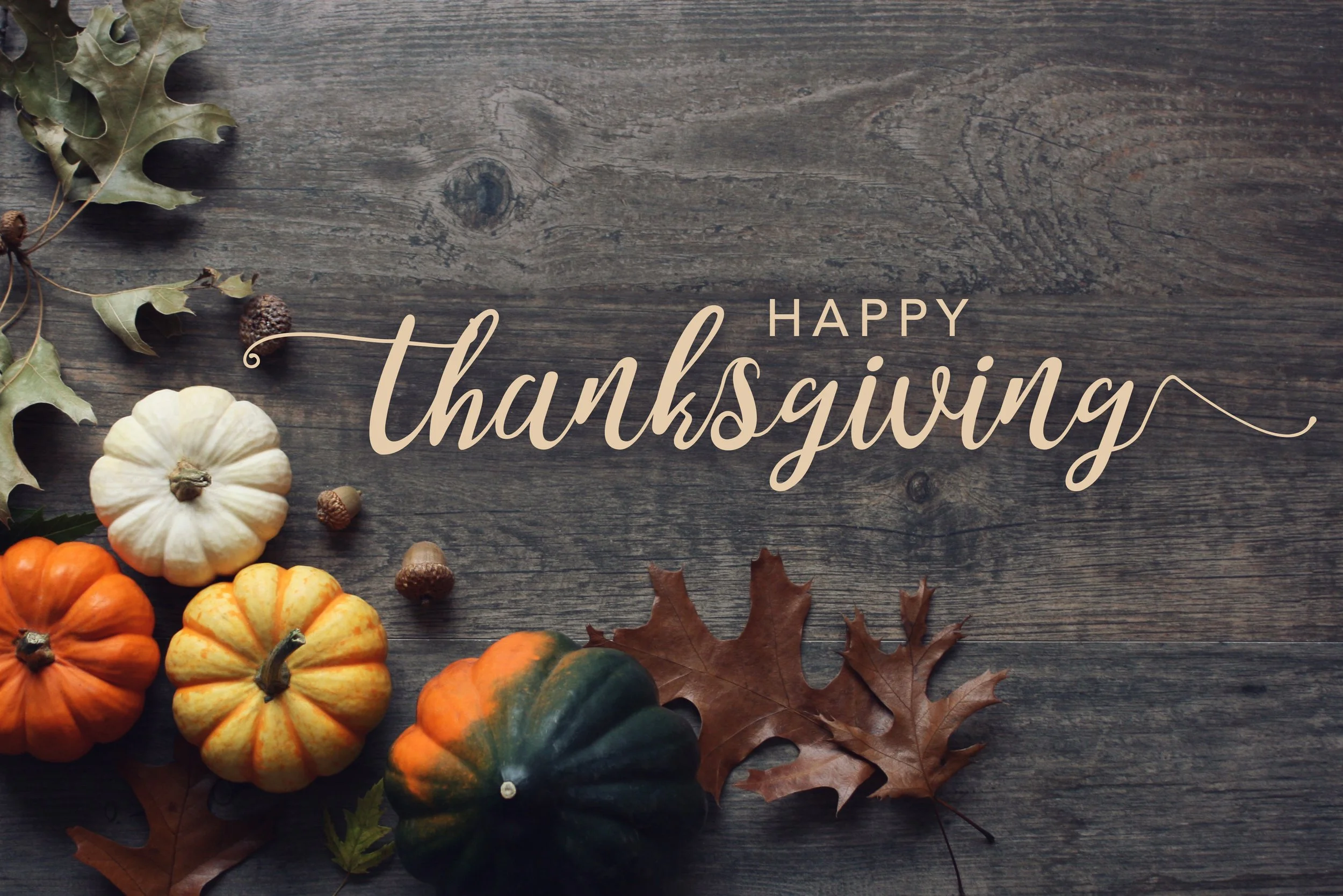 HAPPY THANKSGIVING!