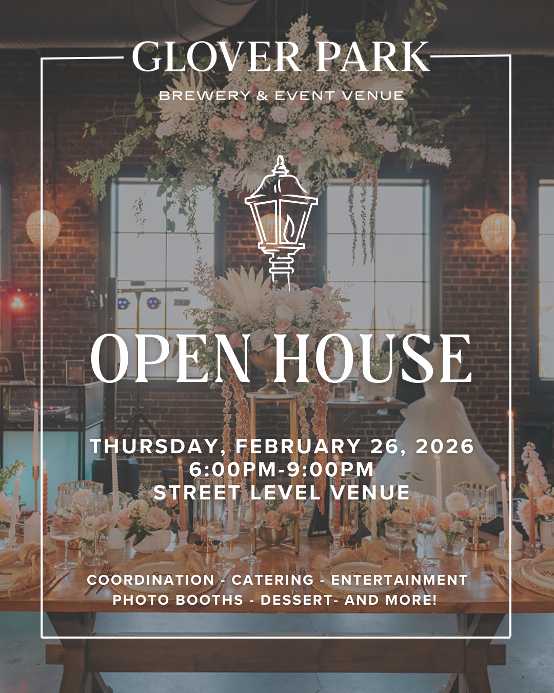 Glover Park Brewery &amp; Event Venue’s 7th Annual Venue Open House!