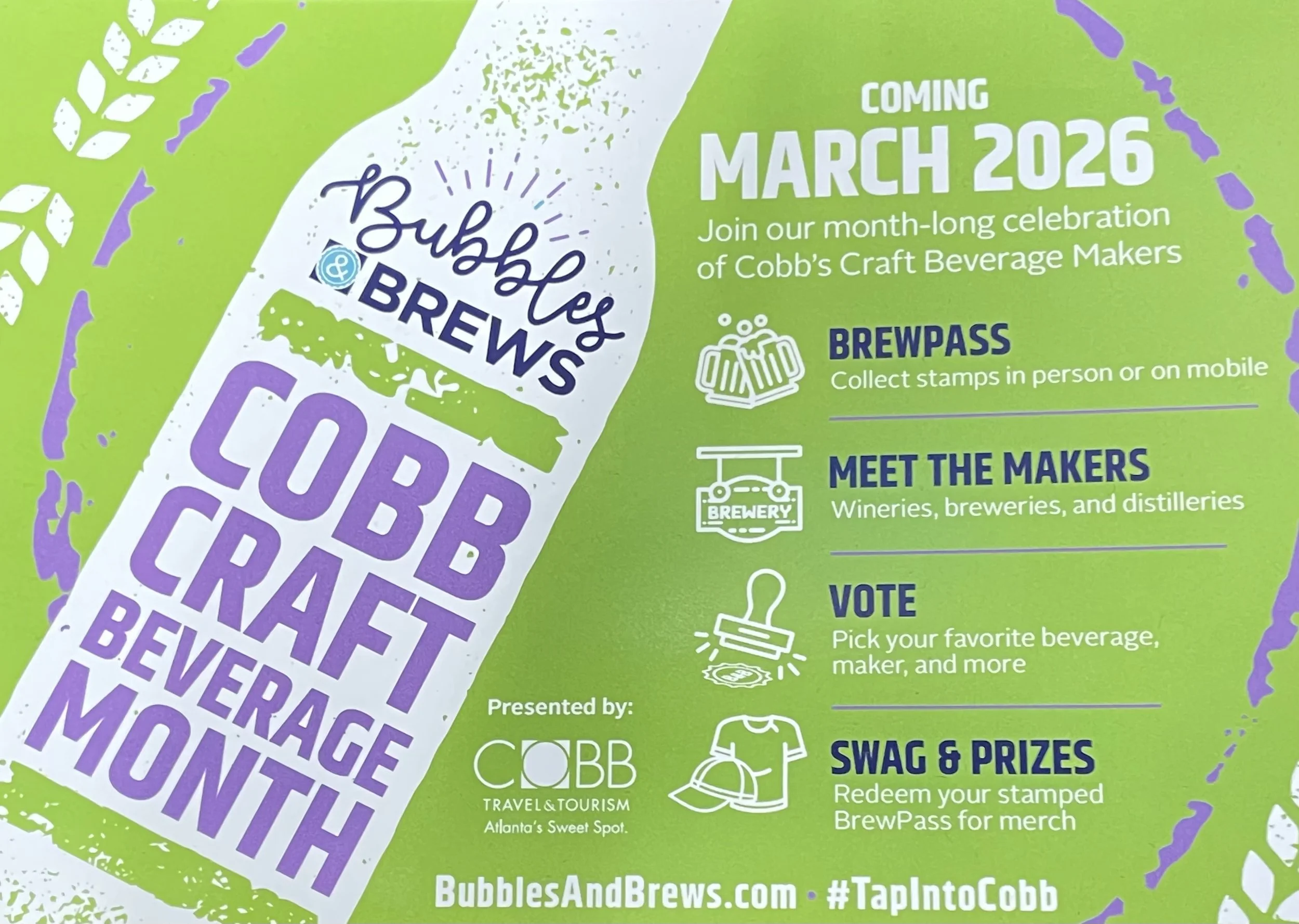GPB Presents DOUBLE STAMP DAY with BUBBLES & BREWS!!