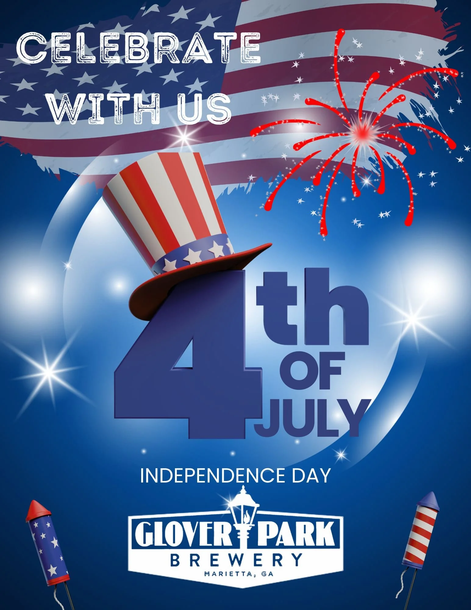 COME JOIN US FOR OUR 4TH OF JULY CELEBRATION!!