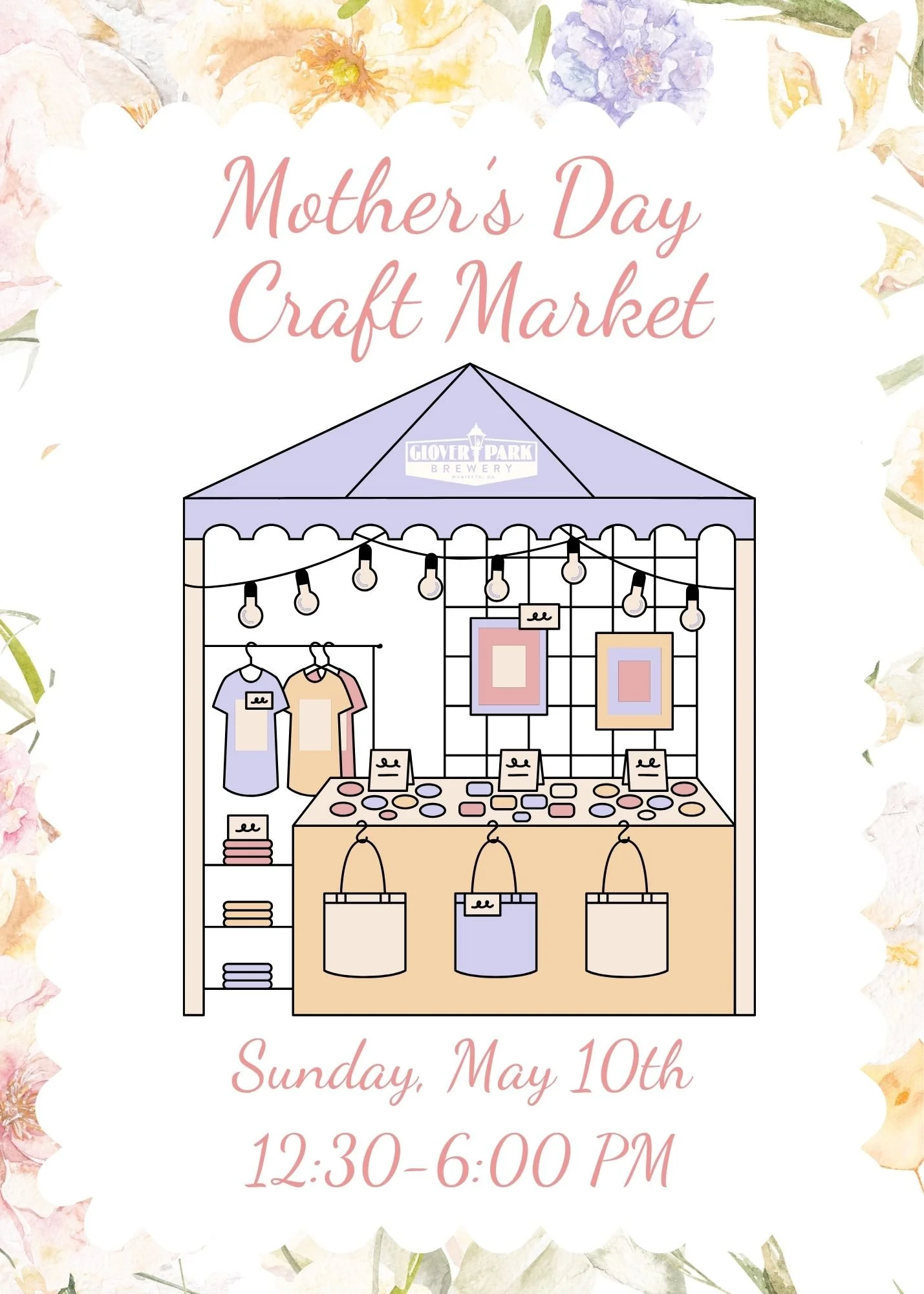 HAPPY MOTHER'S DAY!! Join us for music with Kelly Holmes, LOVE LULA PERMANENT JEWELRY, and Pizza by Fusco’s Food Truck!