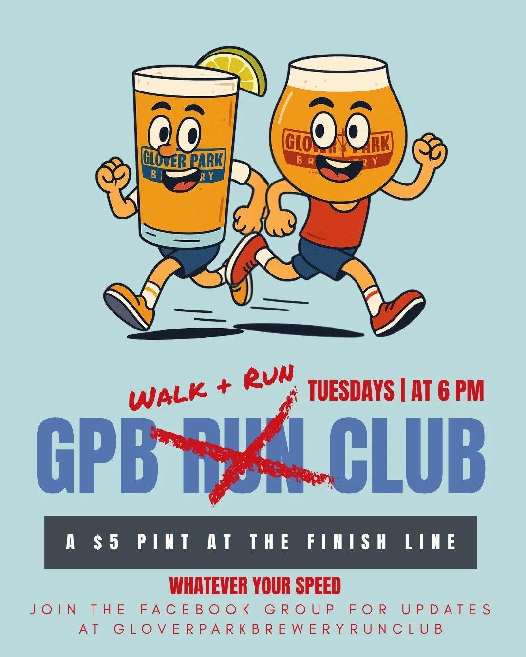Join us for GPB Run Club and Pizza by Fusco's Food Truck!