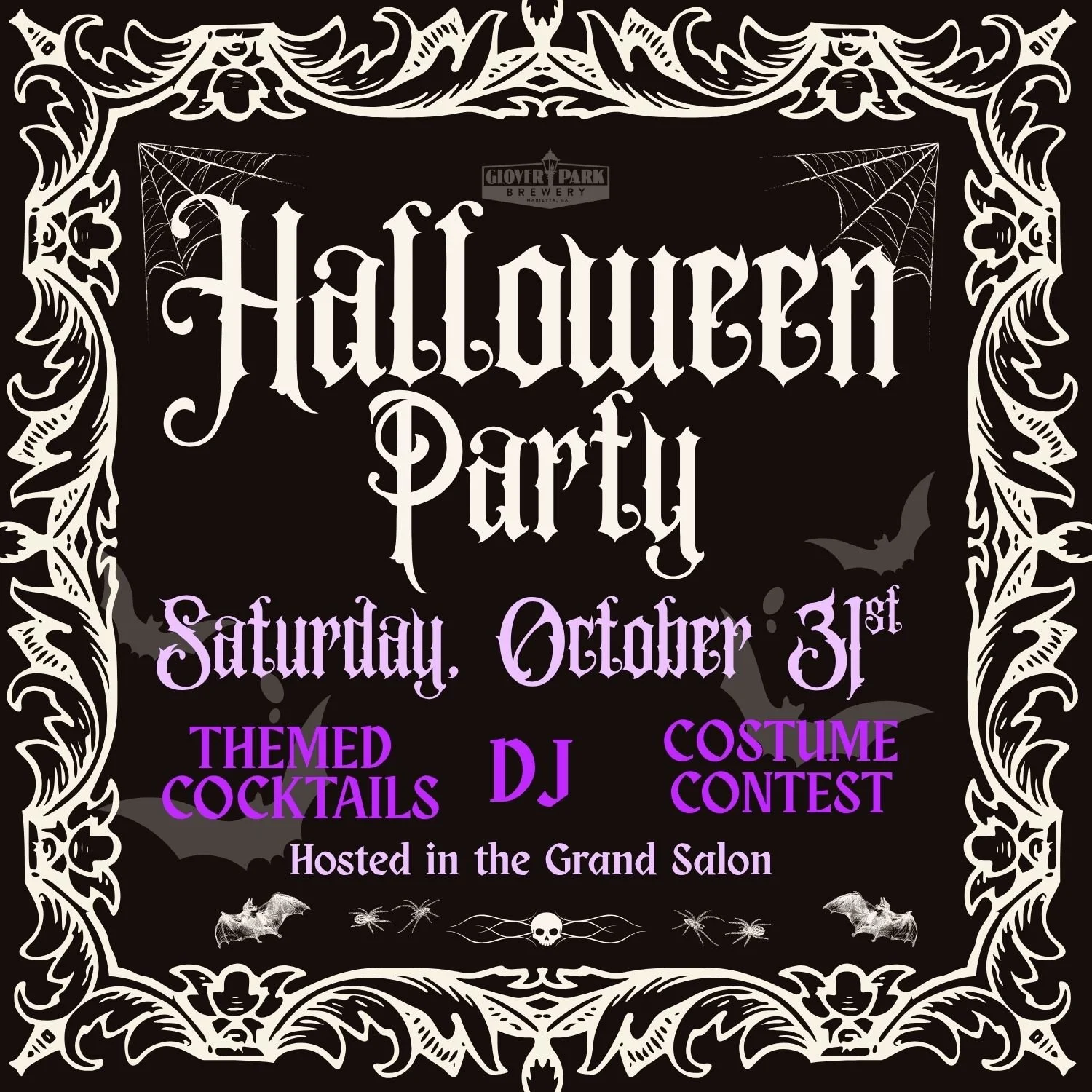 HALL!OWEEN AT GLOVER PARK BREWERY!