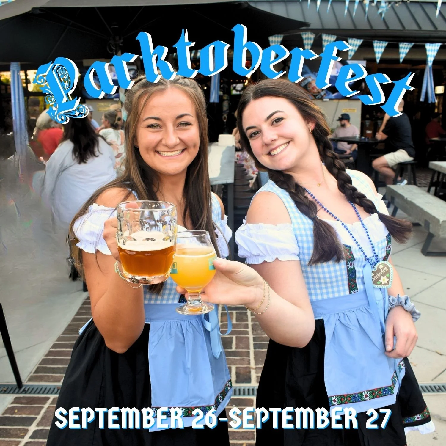 JOIN US FOR PARKTOBERFEST AT GLOVER PARK BREWERY! Bratwurst, Belgian Waffles, Pretzels, Costume Contest, Stein Holding Contest, BIER!