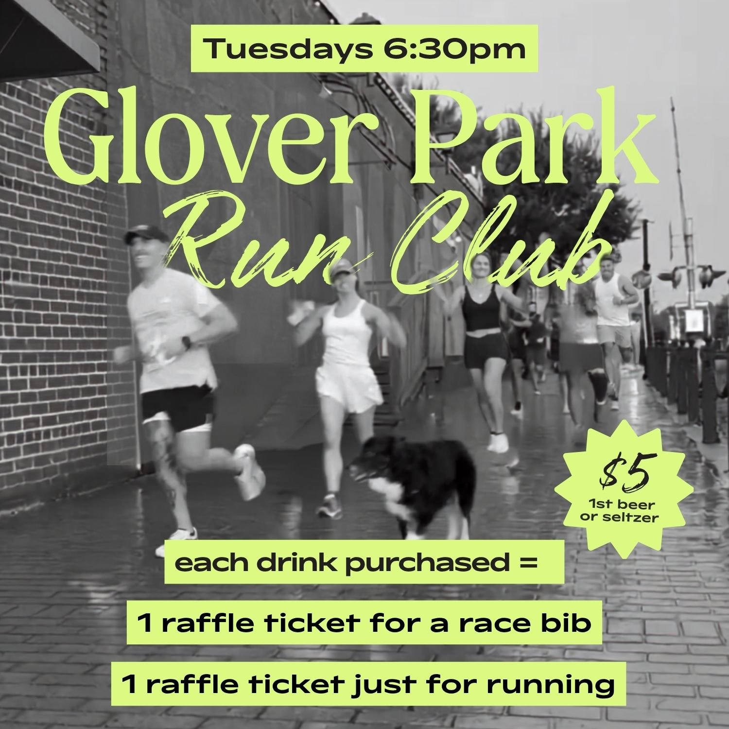 JOIN US FOR GPB RUN CLUB AND PIZZA BY FUSCO'S FOOD TRUCK!