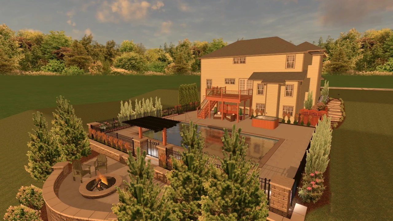 3D Design La Rosa landscape Cedarburg, WI (1)