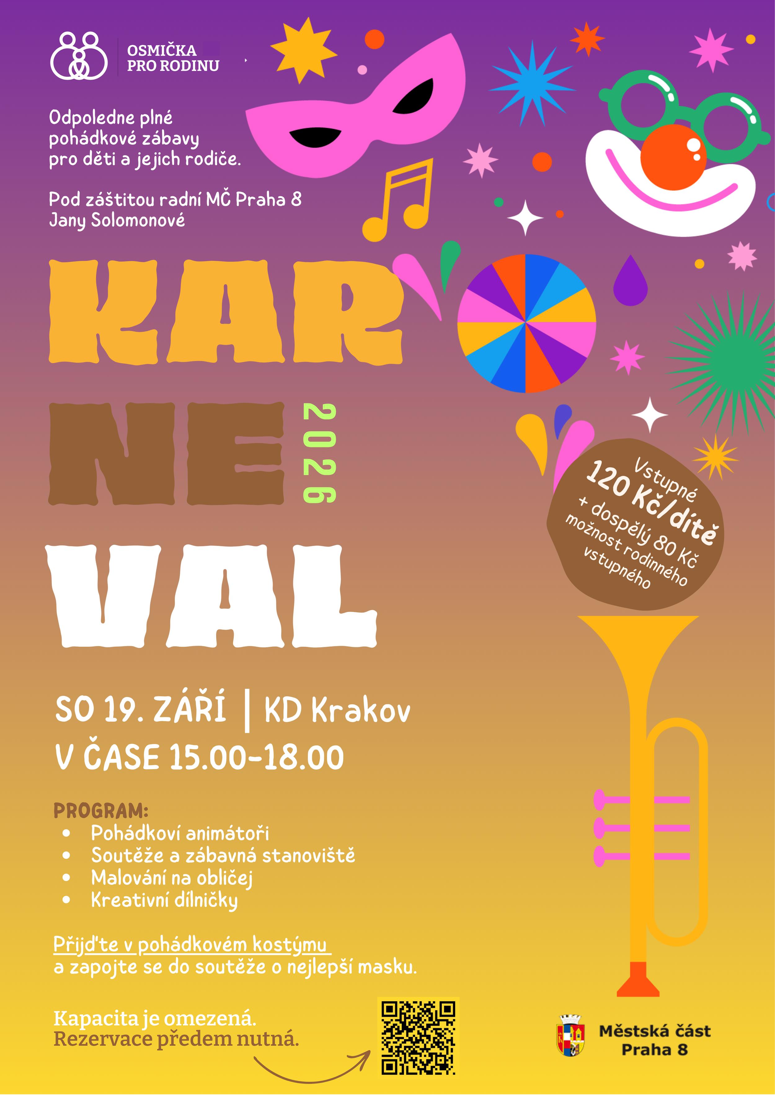 Karneval v KD Krakov