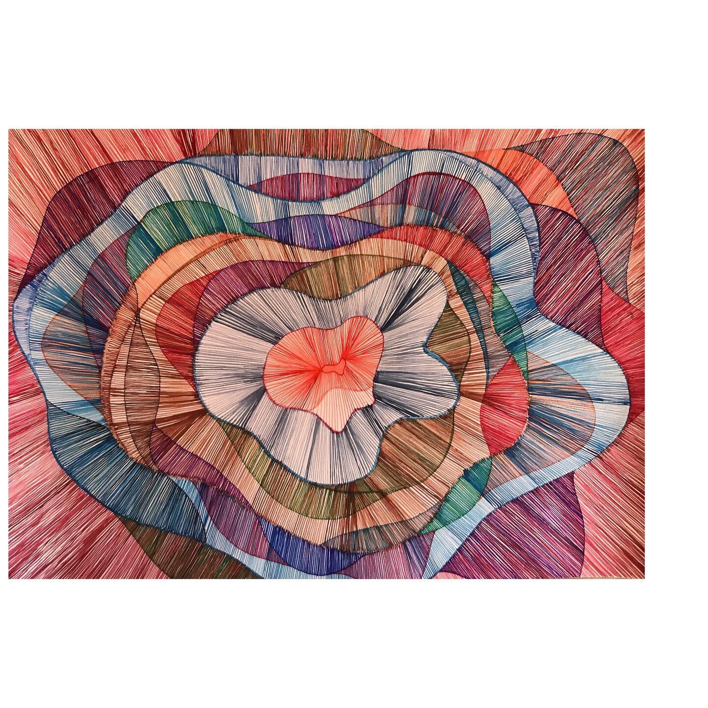 Lost in lines. #movementincolours