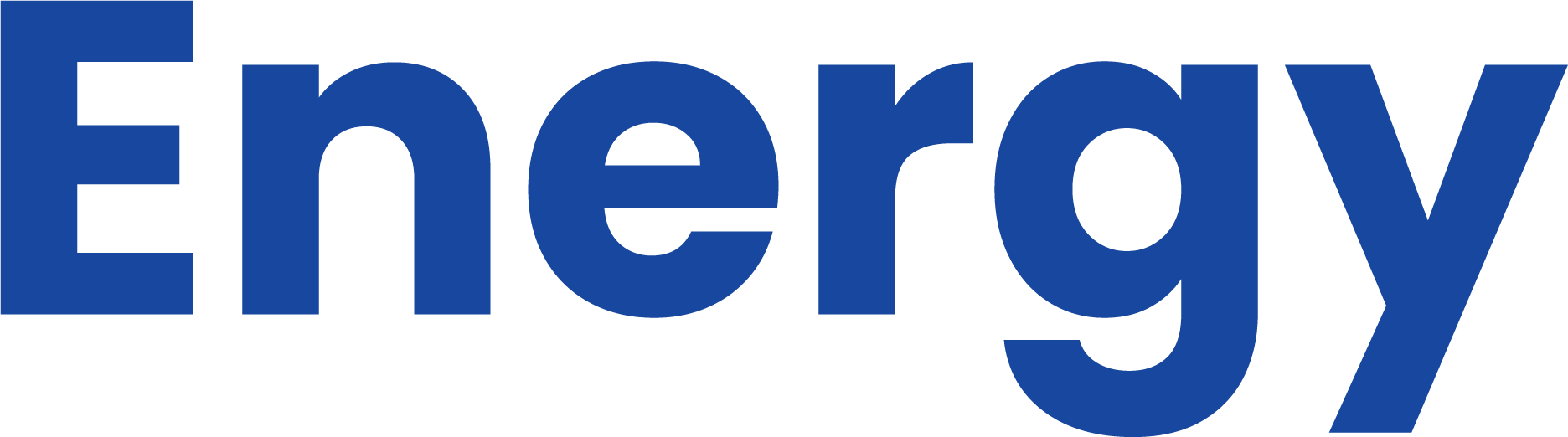The word 'Energy' written in bold blue letters.