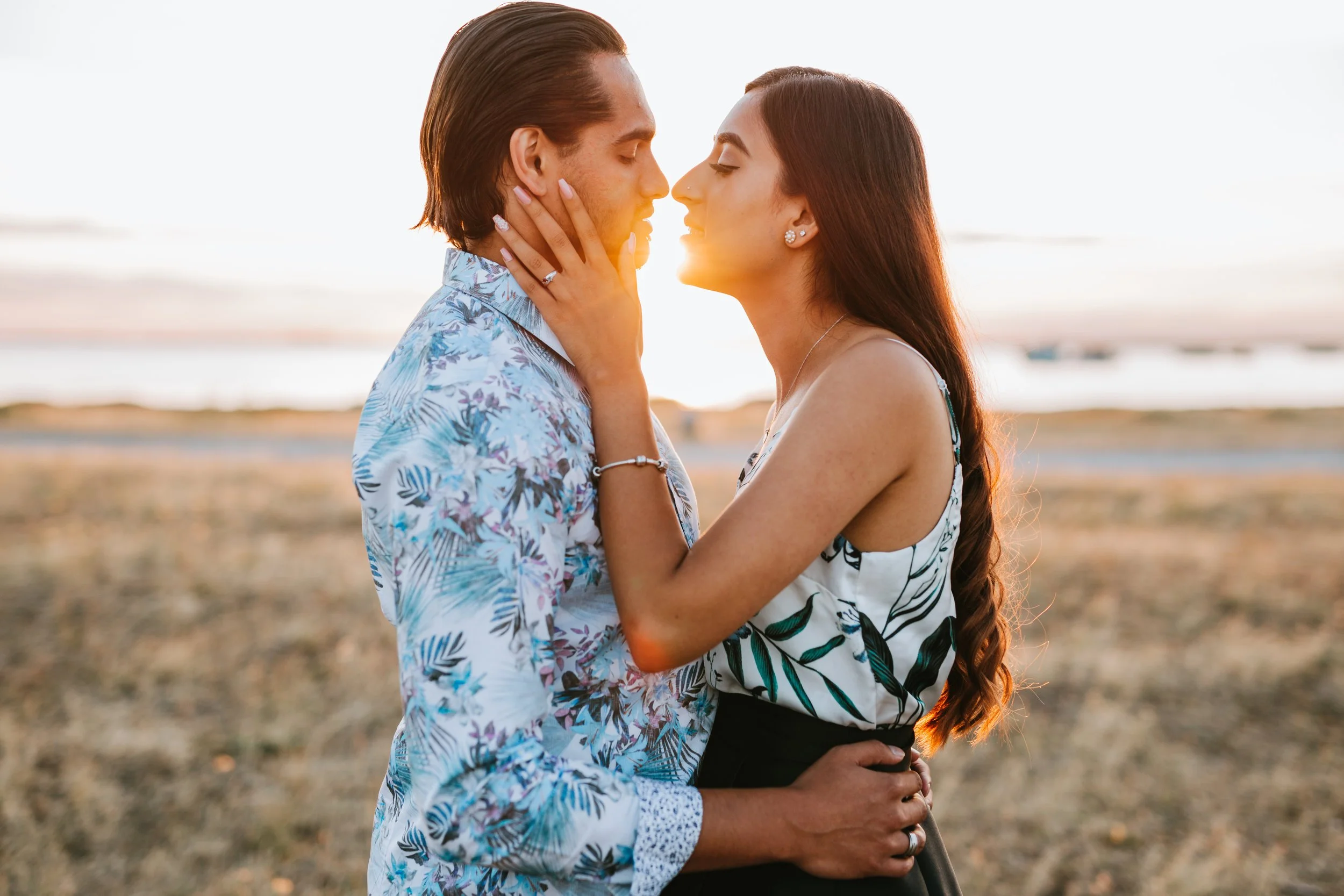 Blackie Spit Park Couple Session - Surrey, BC