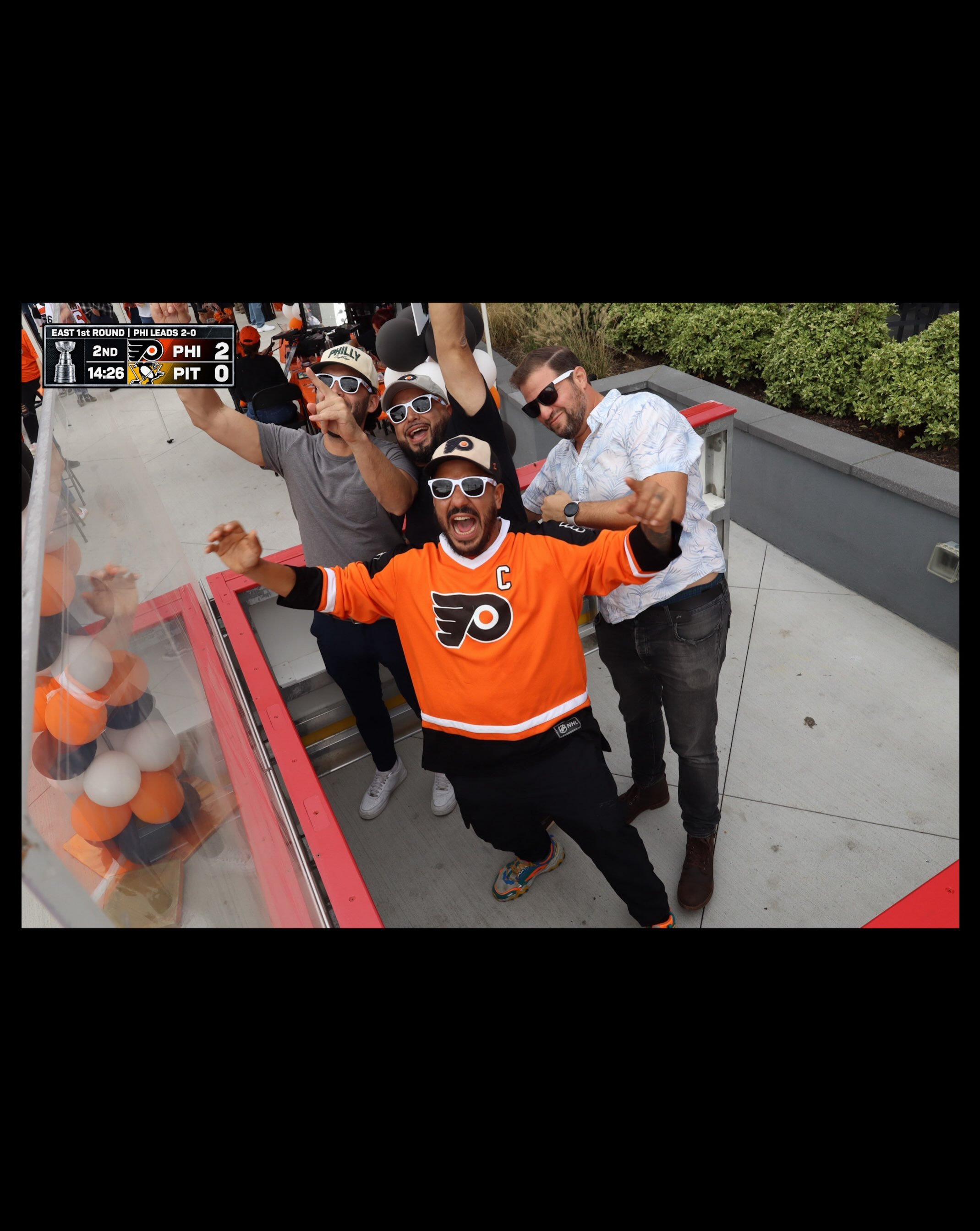 The prompt was &ldquo;CELLY FROM THE BOX!&rdquo;
.
It&rsquo;s hockey szn