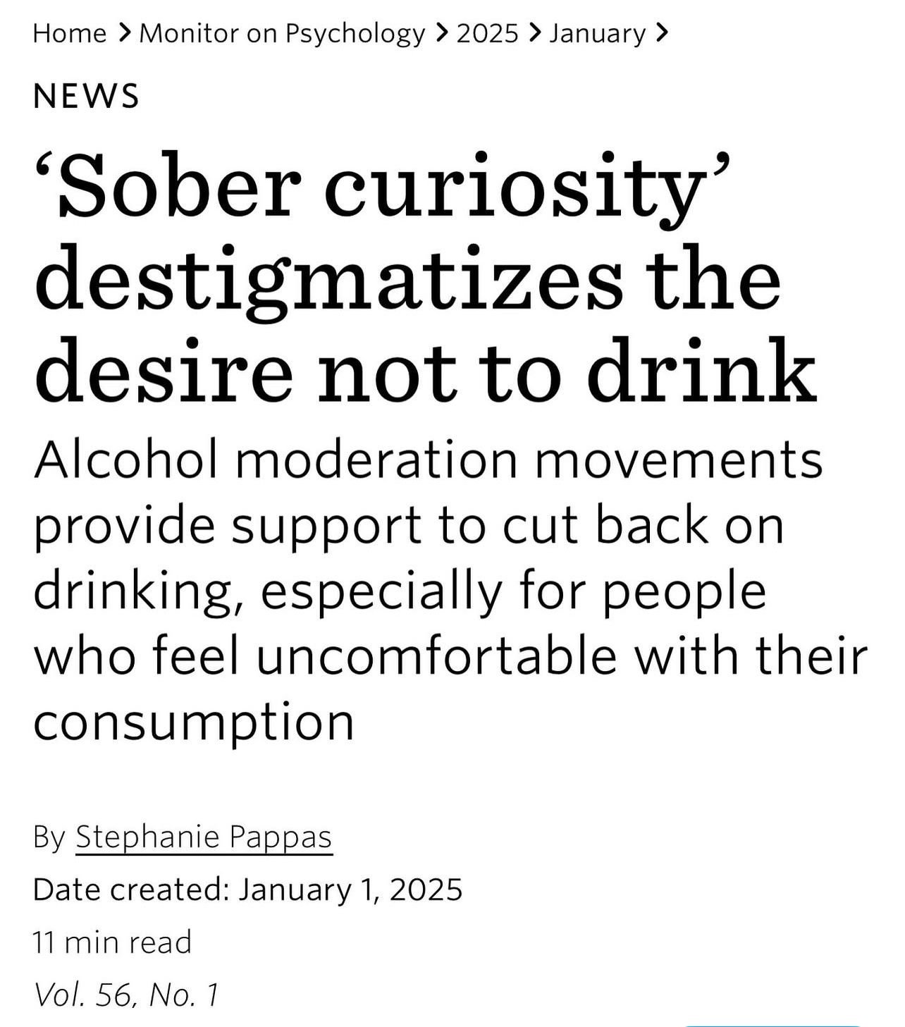 Sober Curious: Alcohol Moderation