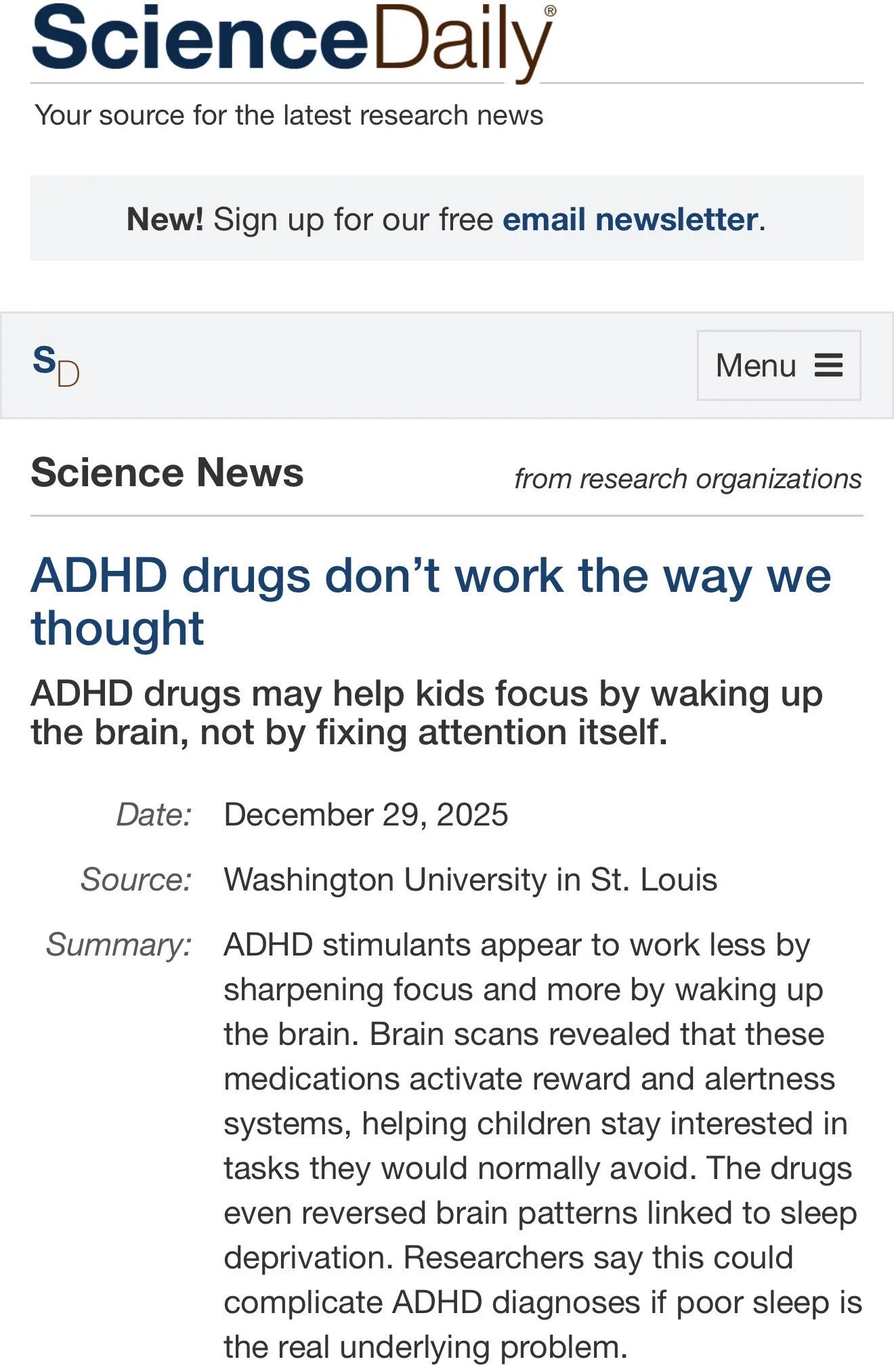 ADHD Drugs Don’t Work the Way We Thought