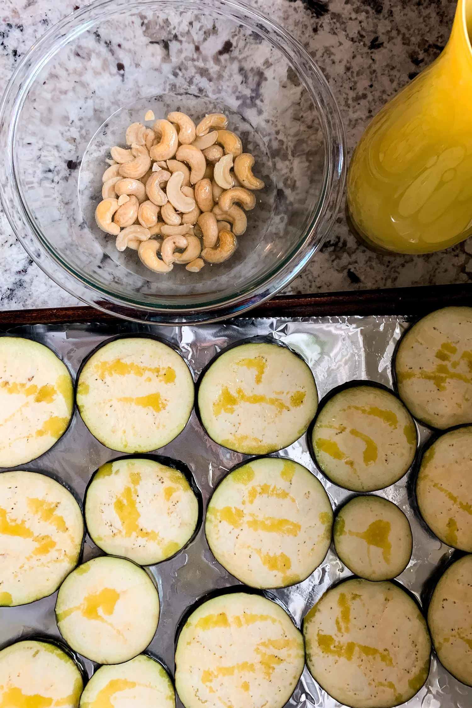 Roasted Eggplant Stacks with Cashew Ricotta Recipe — Daniel Fast Journey