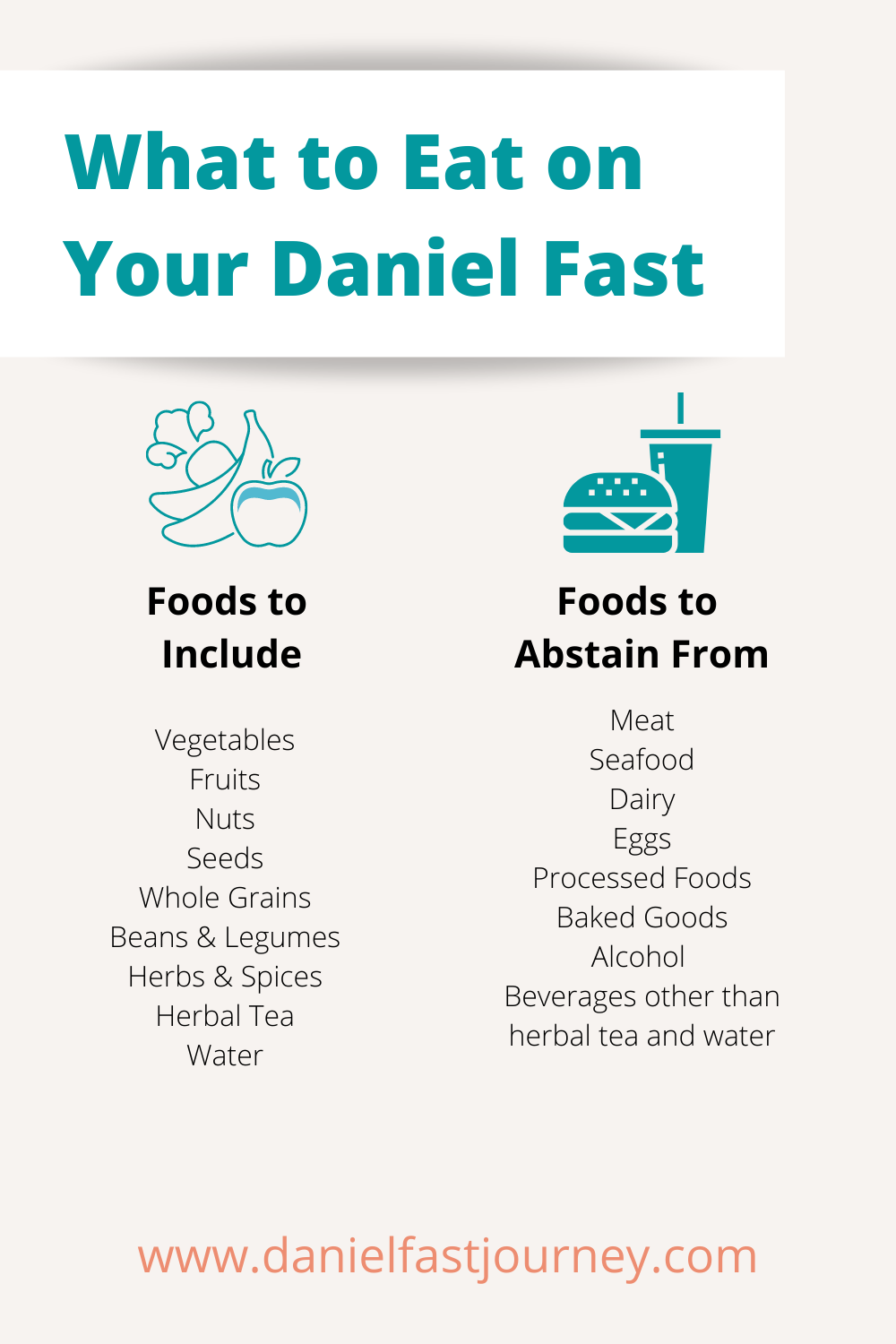 Foods to Include on Your Daniel Fast