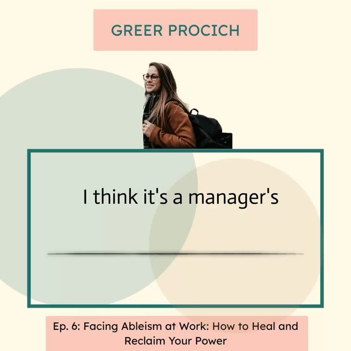 In episode 6 of Hard at Work, I talk with disability advocate Greer Procich about what truly inclusive workplaces look like. We dig into why accessibility matters for everyone, how performance reviews often miss the mark, and what real support at wor