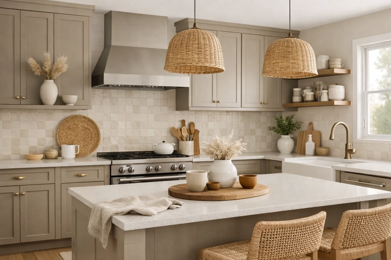 The "Mushroom" Revolution: Why Atlanta Kitchens are Trading White Cabinets for Cozy, Earthy Neutrals