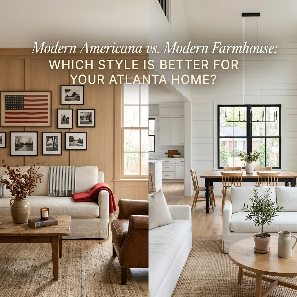 Modern Americana vs. Modern Farmhouse: Which Style Is Better for Your Atlanta Home?