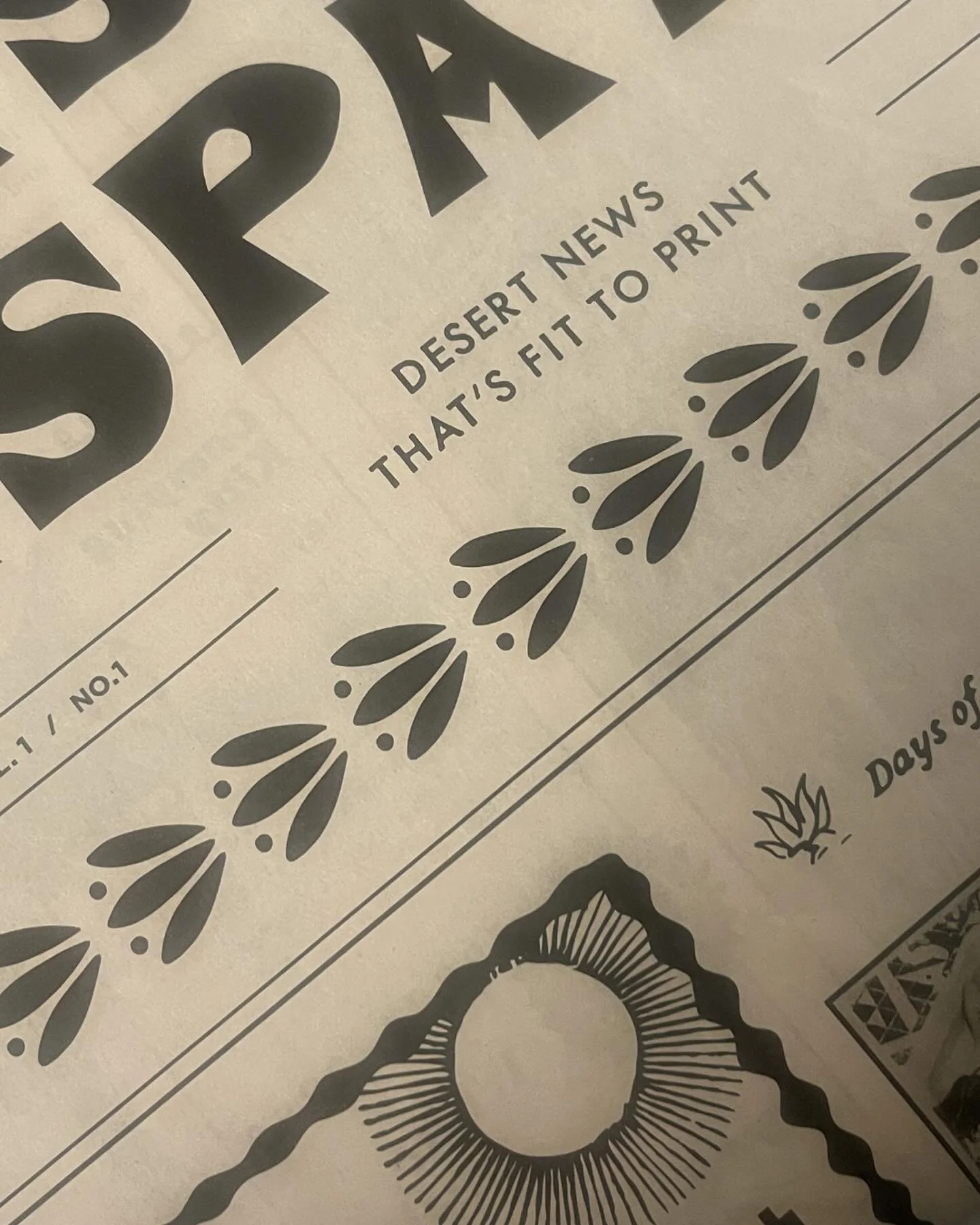 Desert Dispatch Summer 2024 Issue 🗞️ Desert News That&rsquo;s Fit To Print.

This editorial m&eacute;lange with long-time collaborators and creative powerhouses @wondervalley was nothing short of a labor of love. Which tracks. Because that&rsquo;s e