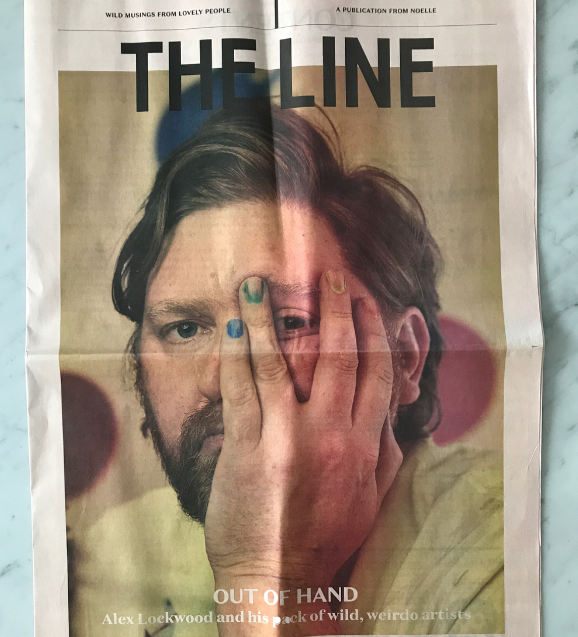 Cover Story, "Out of Hand", published by The Line