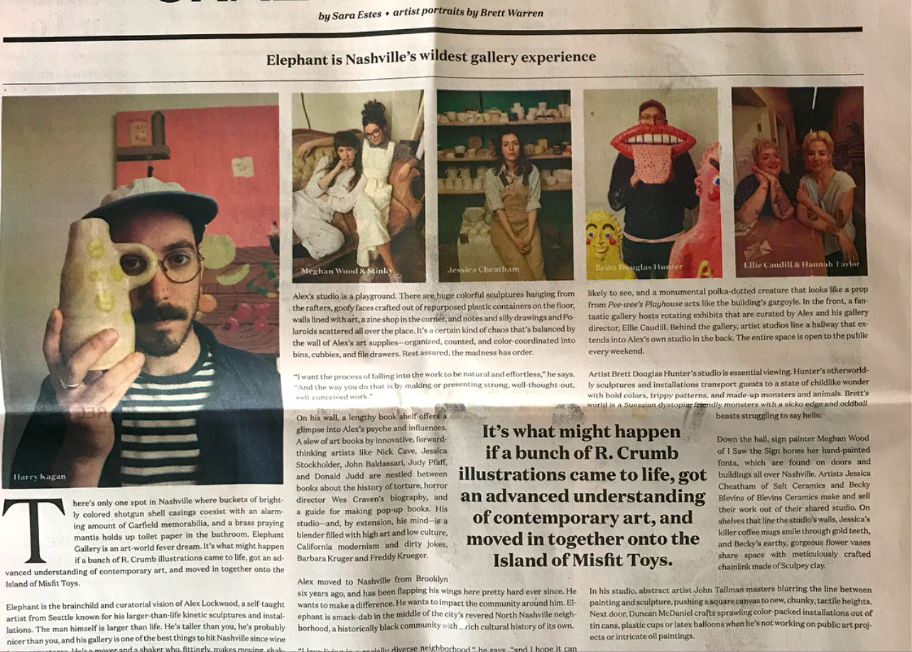 Cover Story, "Out of Hand", published by The Line