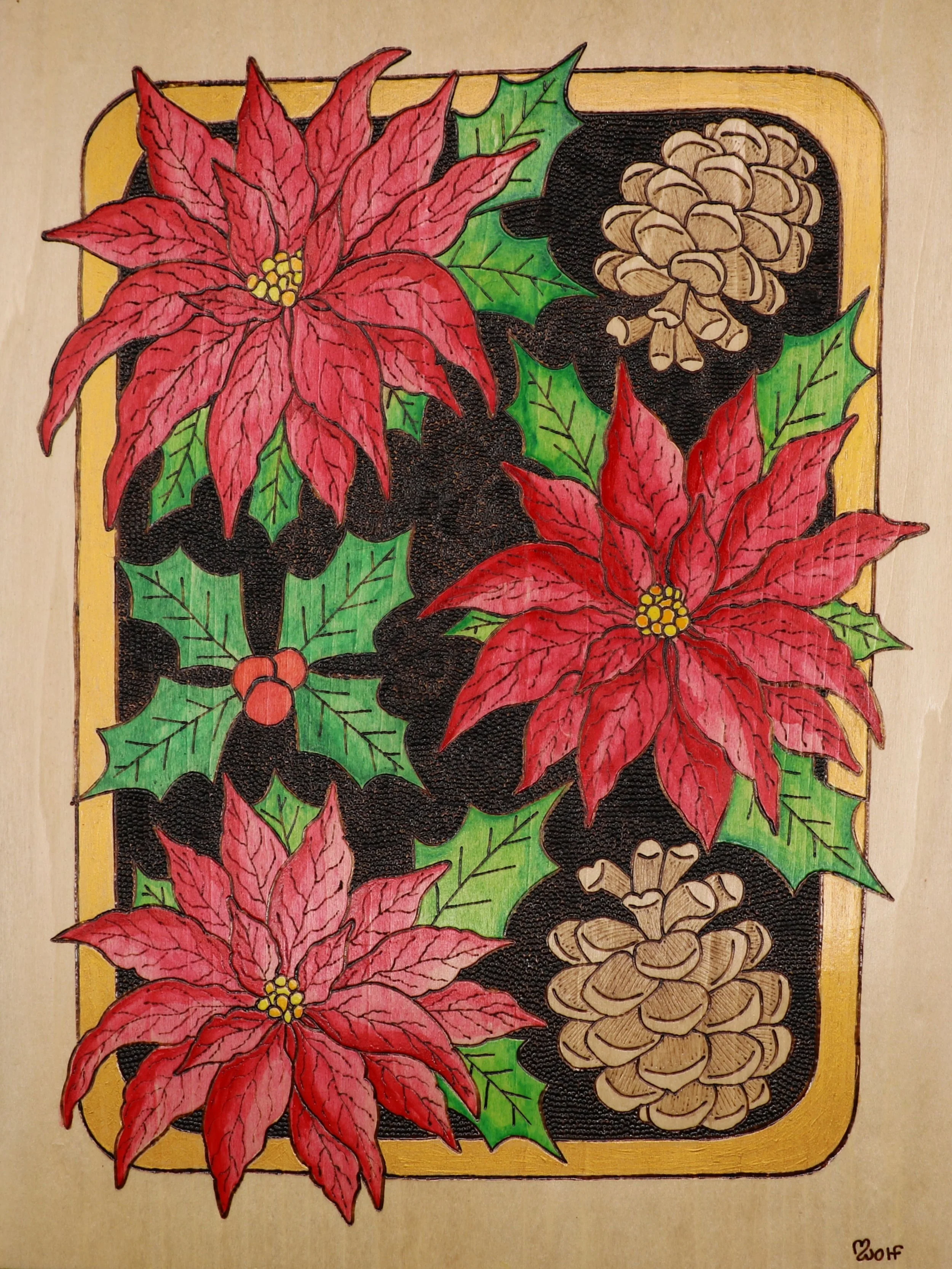 Holiday Sampler 12"x16" $480