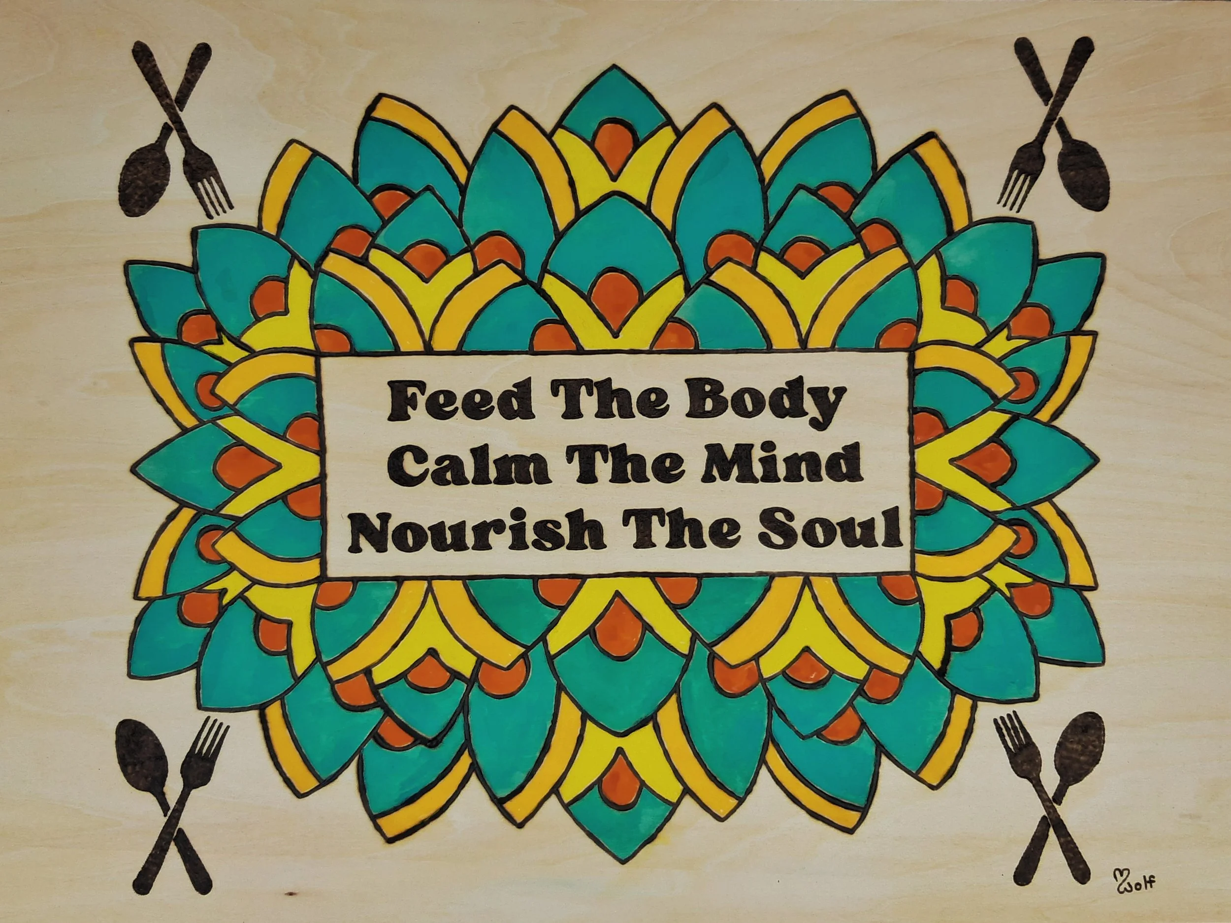 Nourish The Soul 12"x16" $260